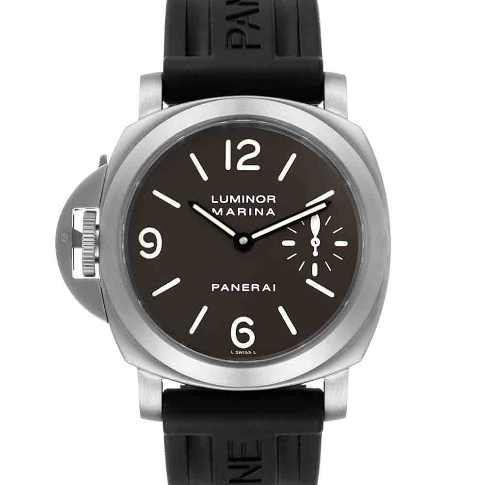 Panerai Black Titanium Luminor Base PAM00056 Men's Wristwatch 44 MM
