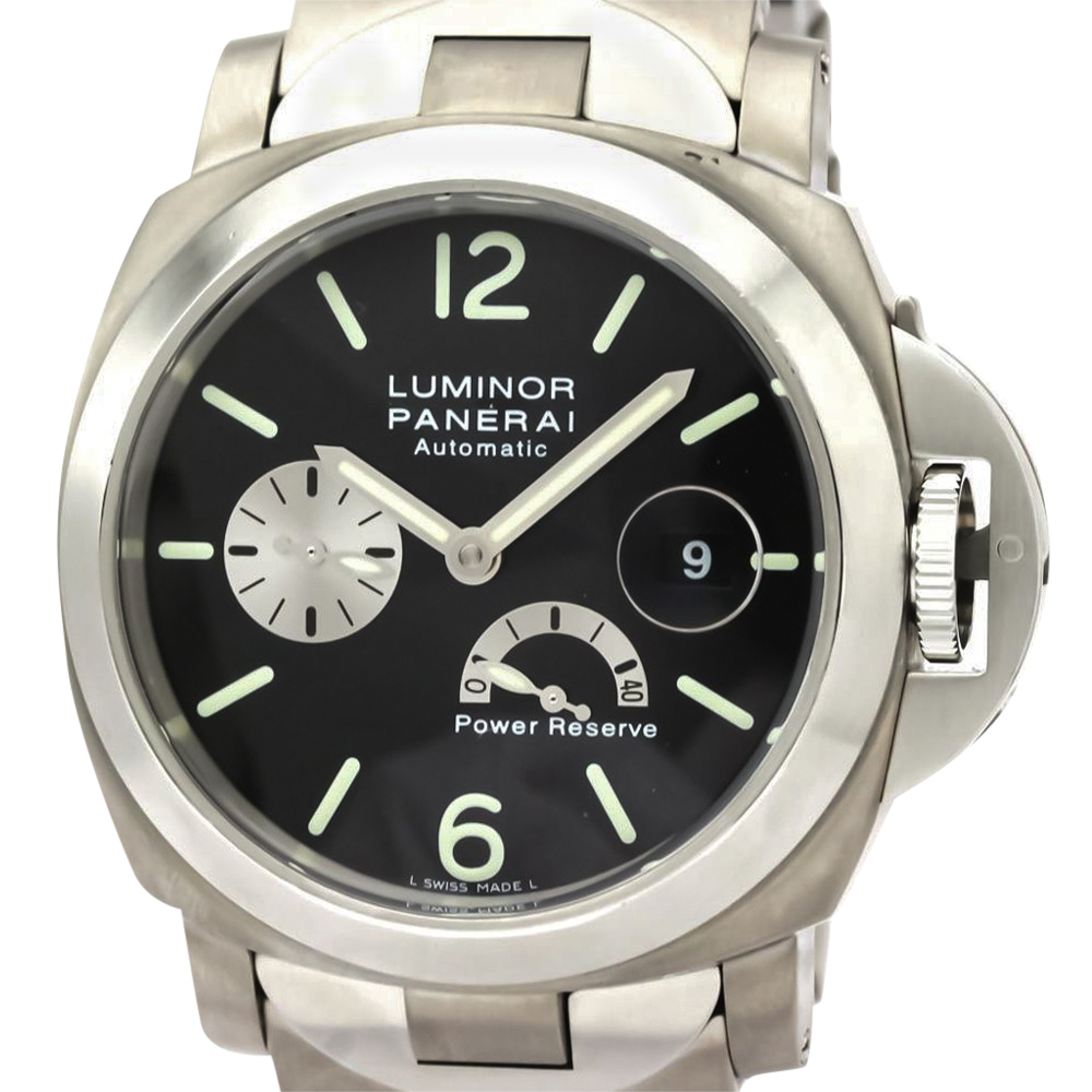 Panerai Black Titanium Luminor Power Reserve PAM00124 Men's Wristwatch 44 MM
Panerai Black Titanium Luminor Power Reserve PAM00124 Men's Wristwatch 44 MM