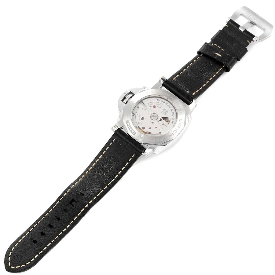 Panerai Black Stainless Steel Luminor PAM01359 Automatic Men's Wristwatch 44 Mm