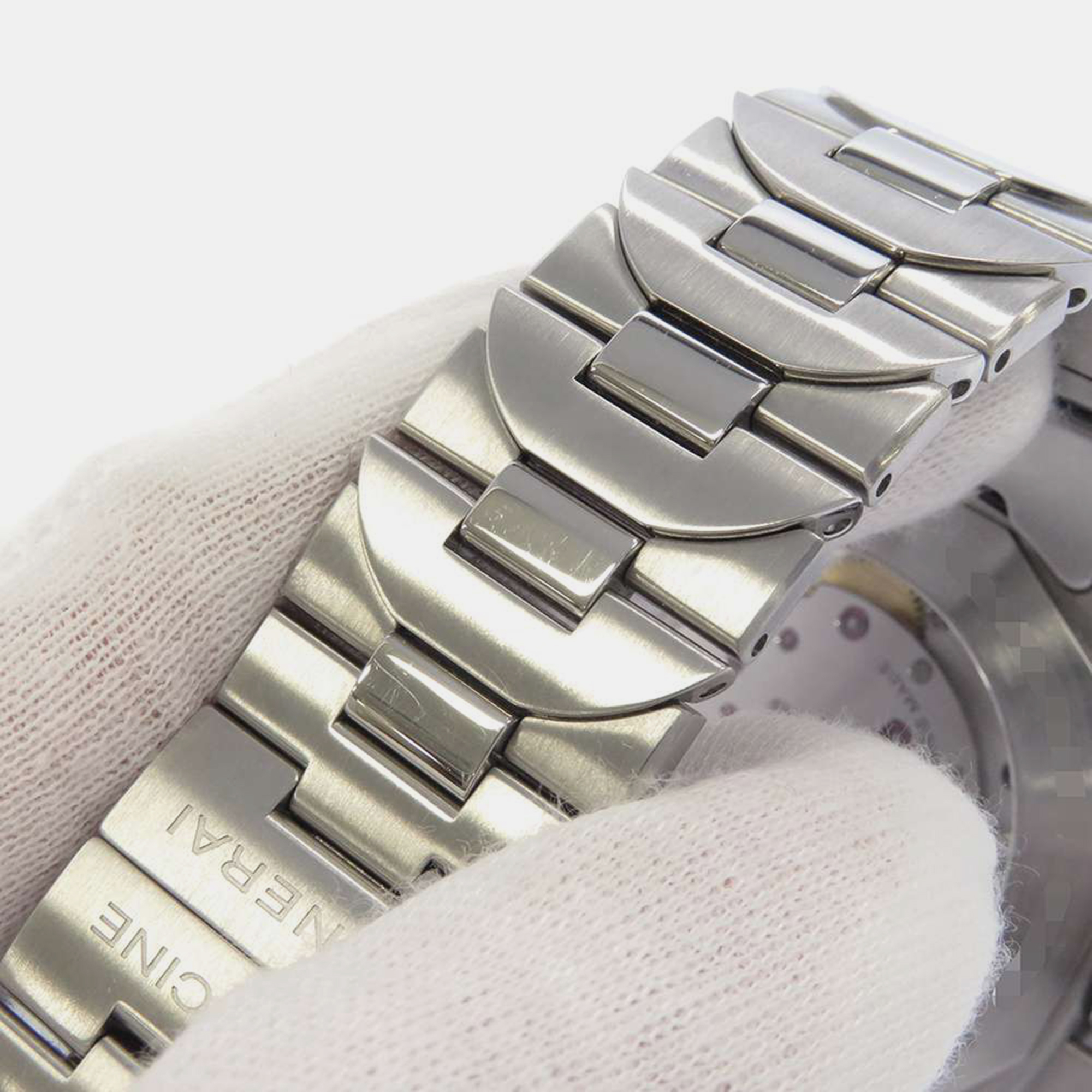 Panerai Blue Stainless Steel Luminor PAM01058 Automatic Men's Wristwatch 44 Mm