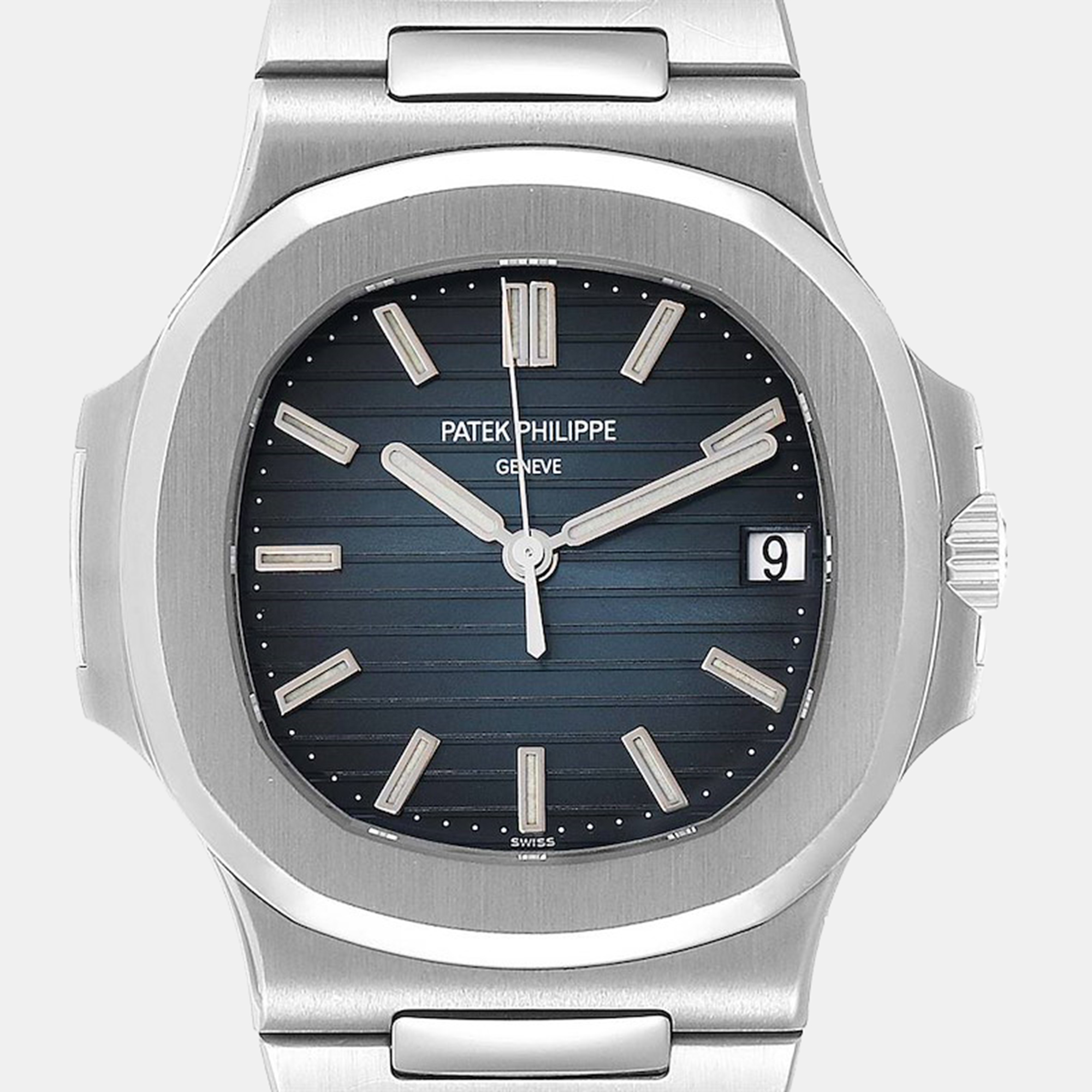 Patek Philippe Blue 18K White Gold  Nautilus 5811-1G  Automatic Men's Wristwatch 41 Mm