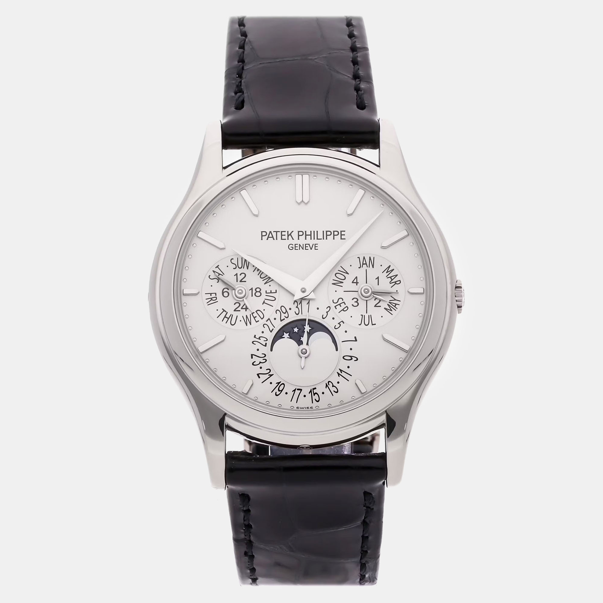 Pre-Owned Patek Philippe Grand Complications Perpetual Calendar, Silver
Pre-Owned Patek Philippe Grand Complications Perpetual Calendar, Silver