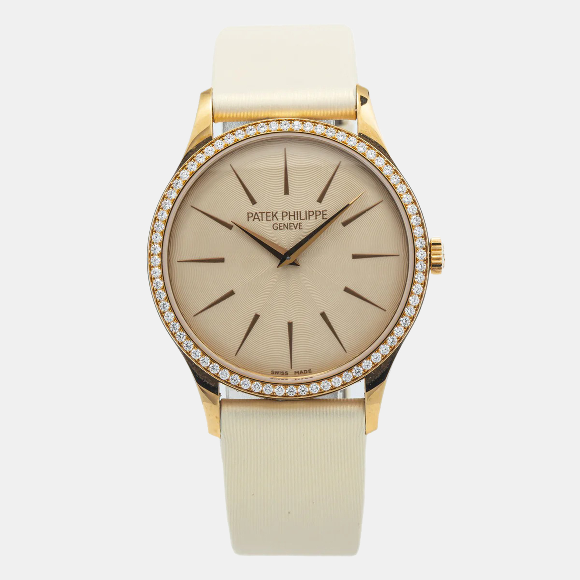 Patek Philippe Calatrava 4897R-010 Cream Dial Rose Gold Manual Winding Men's Wristwatch 33 mm
Patek Philippe Calatrava 4897R-010 Cream Dial Rose Gold Manual Winding Men's Wristwatch 33 mm