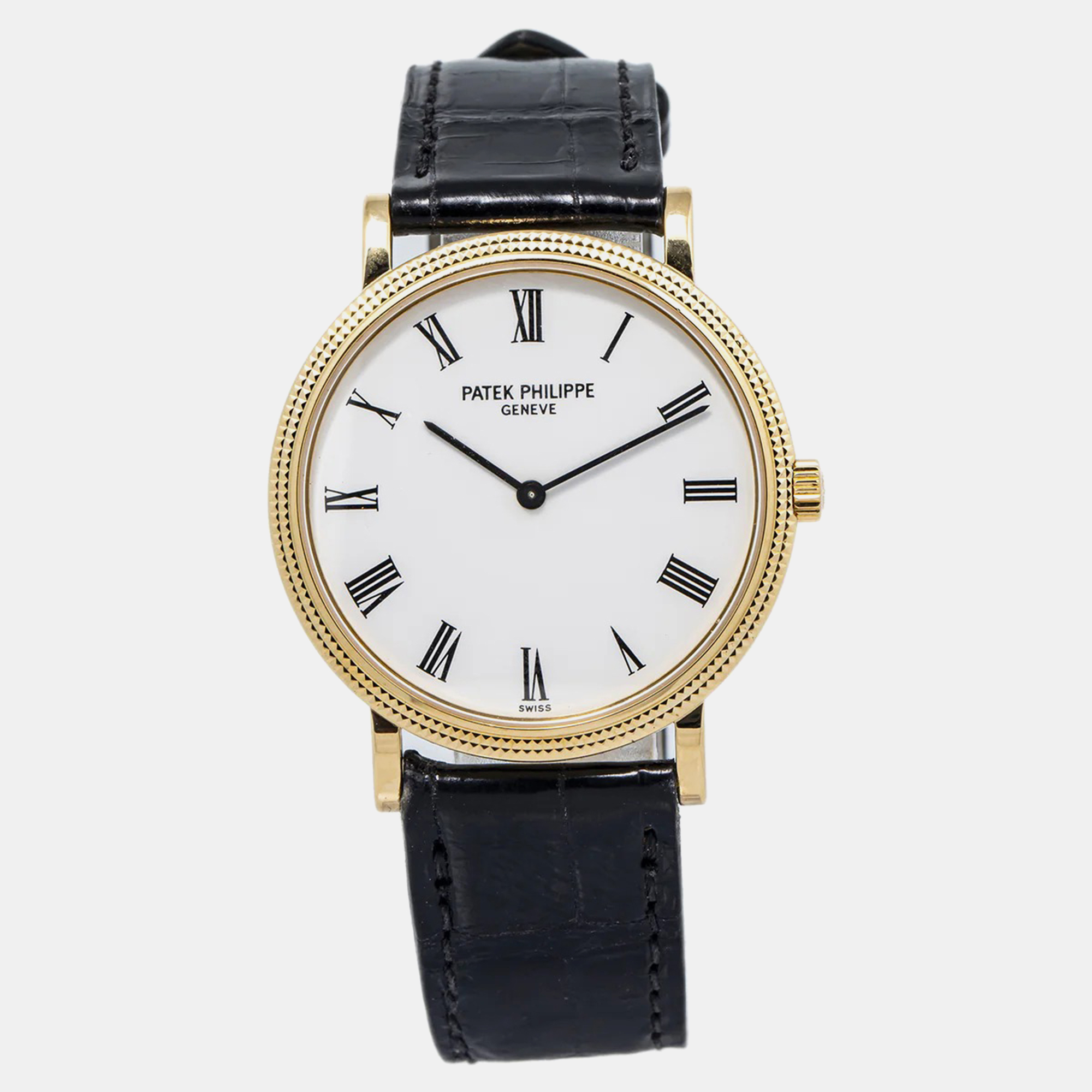 Patek Philippe Calatrava 5120J Automatic White 18k Yellow Gold Men's Wristwatch
Patek Philippe Calatrava 5120J Automatic White 18k Yellow Gold Men's Wristwatch
