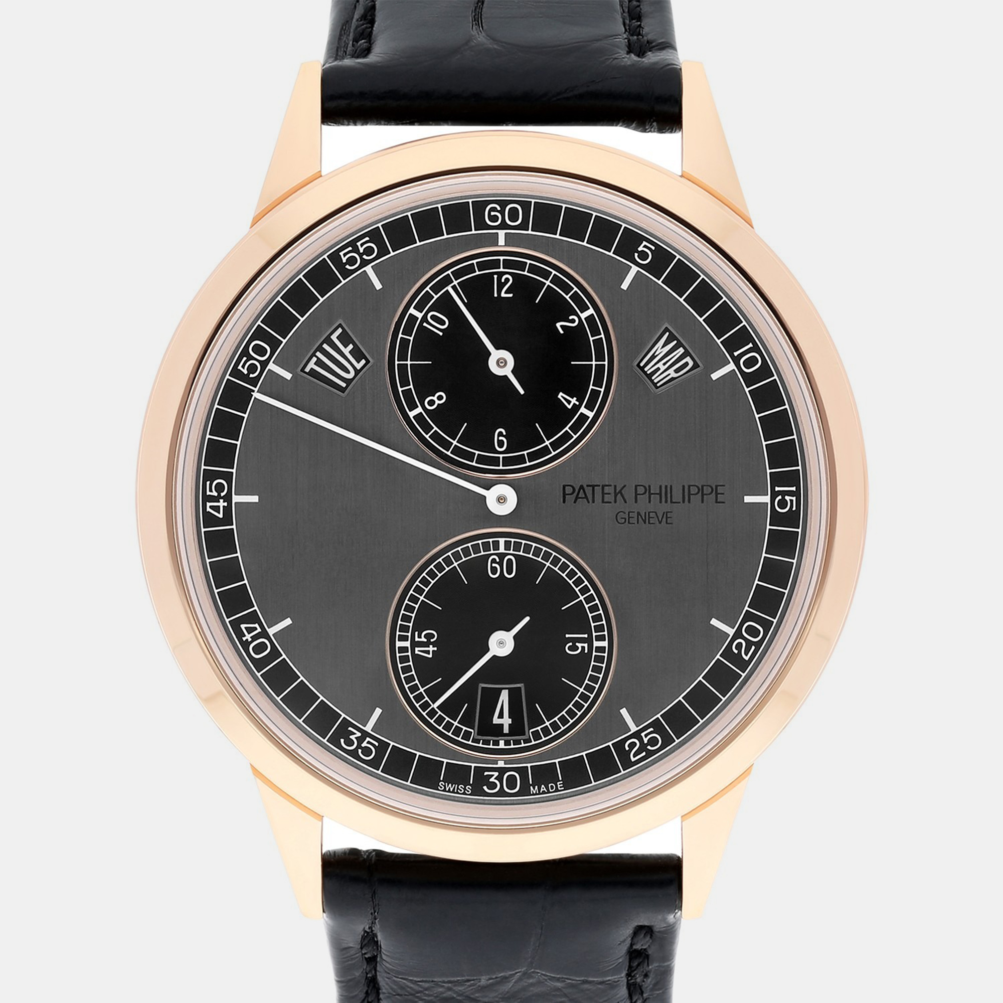 Calatrava 5235/50R-001 Automatic 18k Rose Gold Men's Wristwatch 40.5 mm - Patek Philippe - Modalova