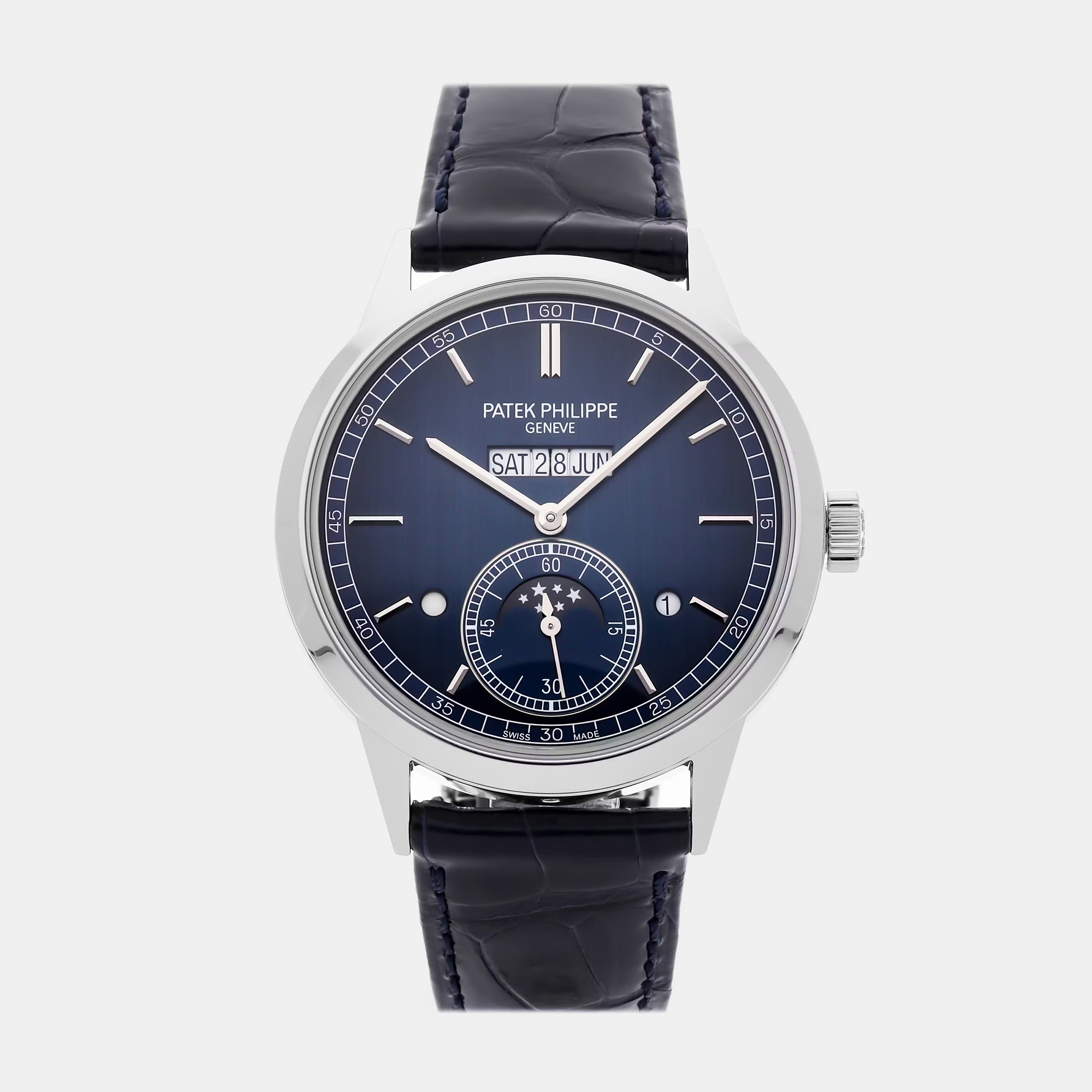 Pre-Owned Grand Complications In-Line Perpetual Calendar 5236P-001 - Patek Philippe - Modalova