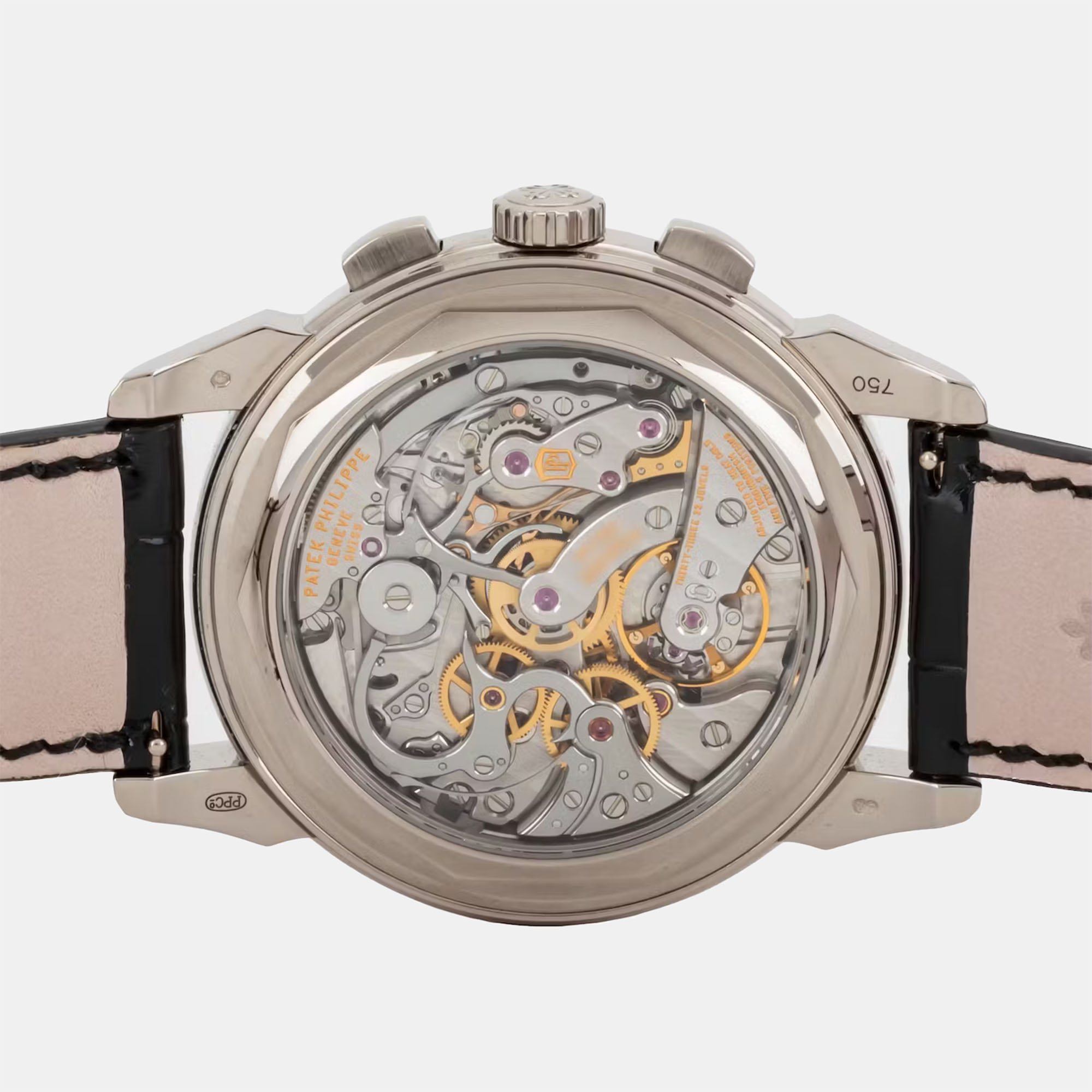 Patek Philippe Silver 18k White Gold Grand Complications 5270G-001 Manual Wind Men's Wristwatch 41 Mm