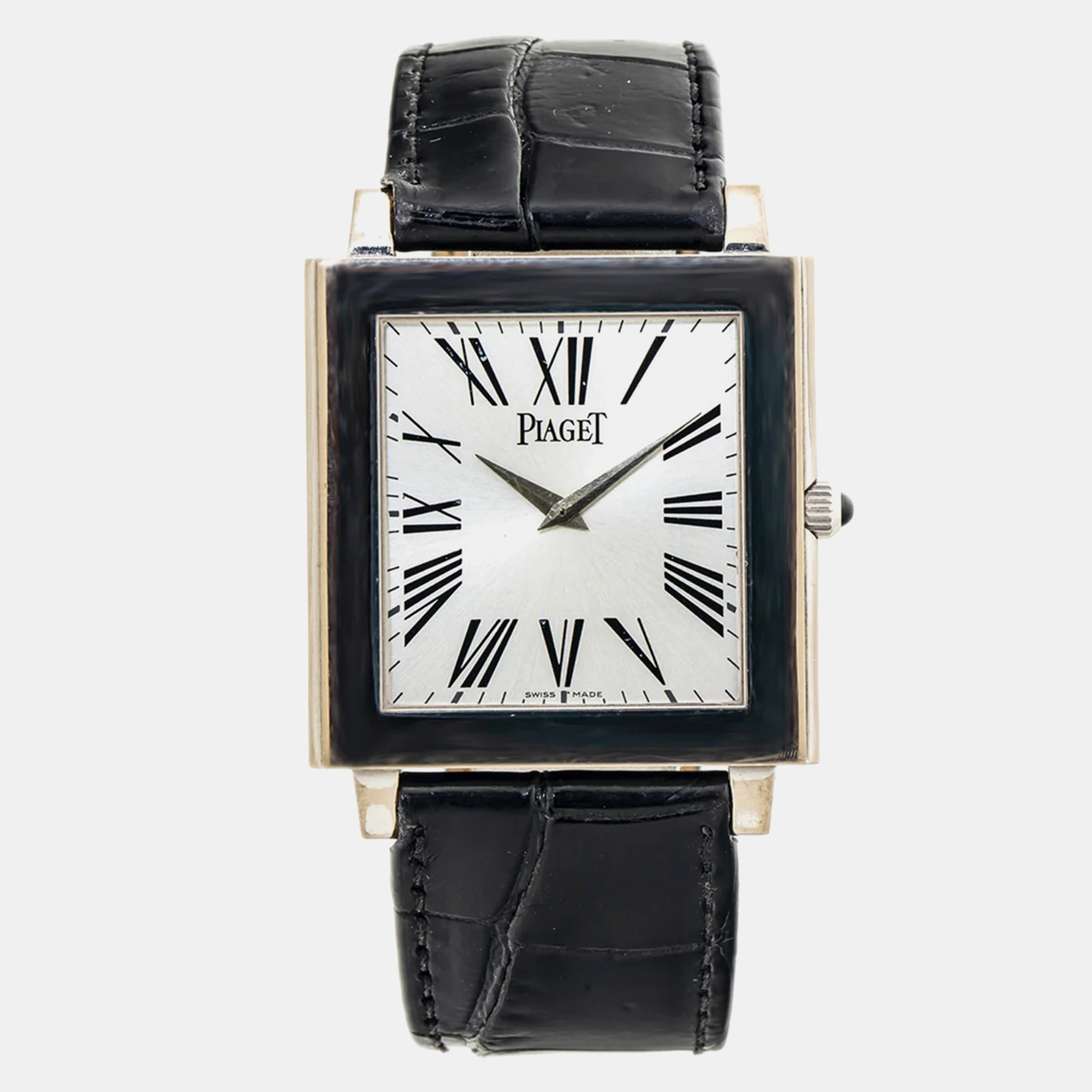 Piaget White Gold Altiplano XL Mecanique P10074 Automatic Men's Wristwatch 33 mm
Piaget White Gold Altiplano XL Mecanique P10074 Automatic Men's Wristwatch 33 mm