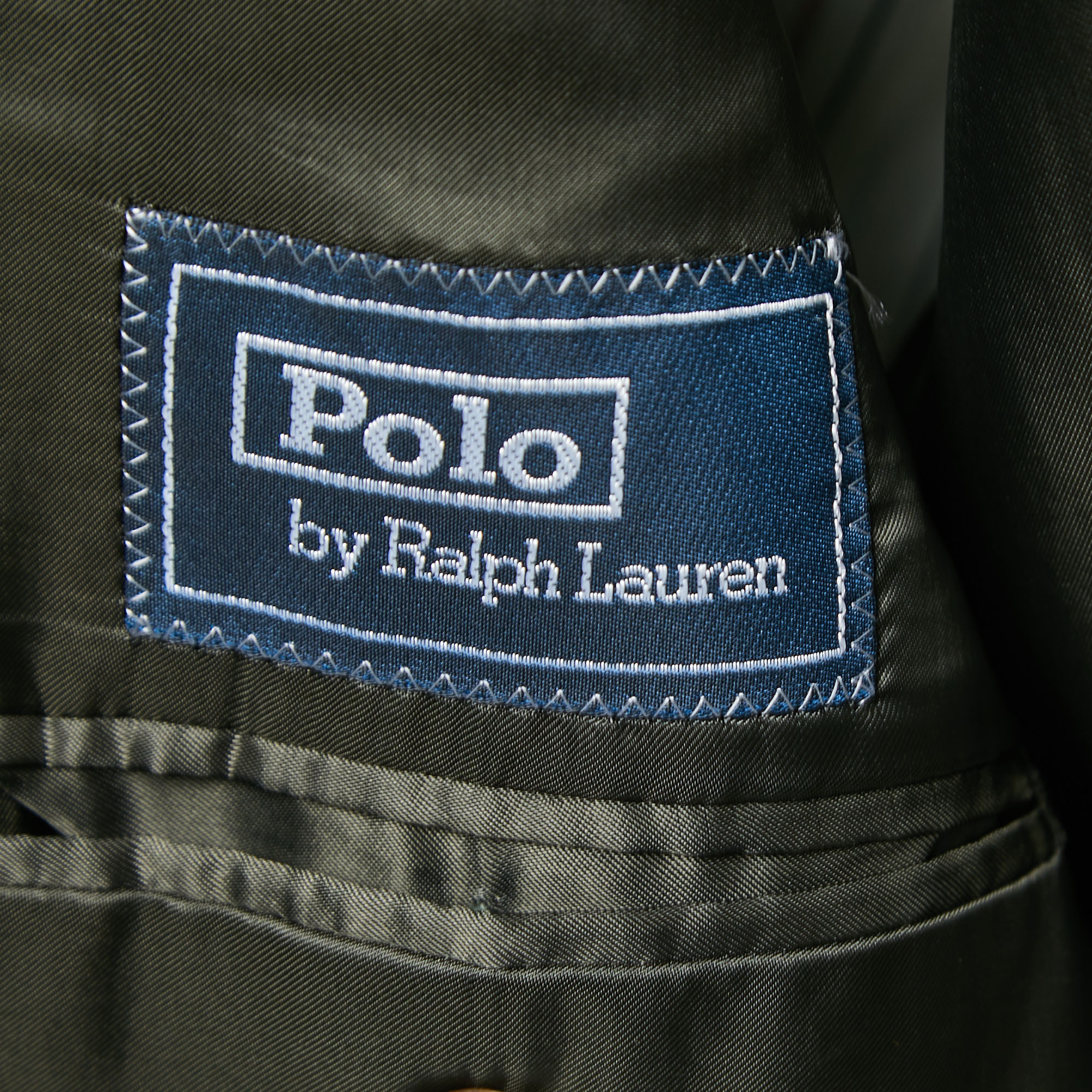 Polo Ralph Lauren Green Cashmere Single Breasted Blazer L