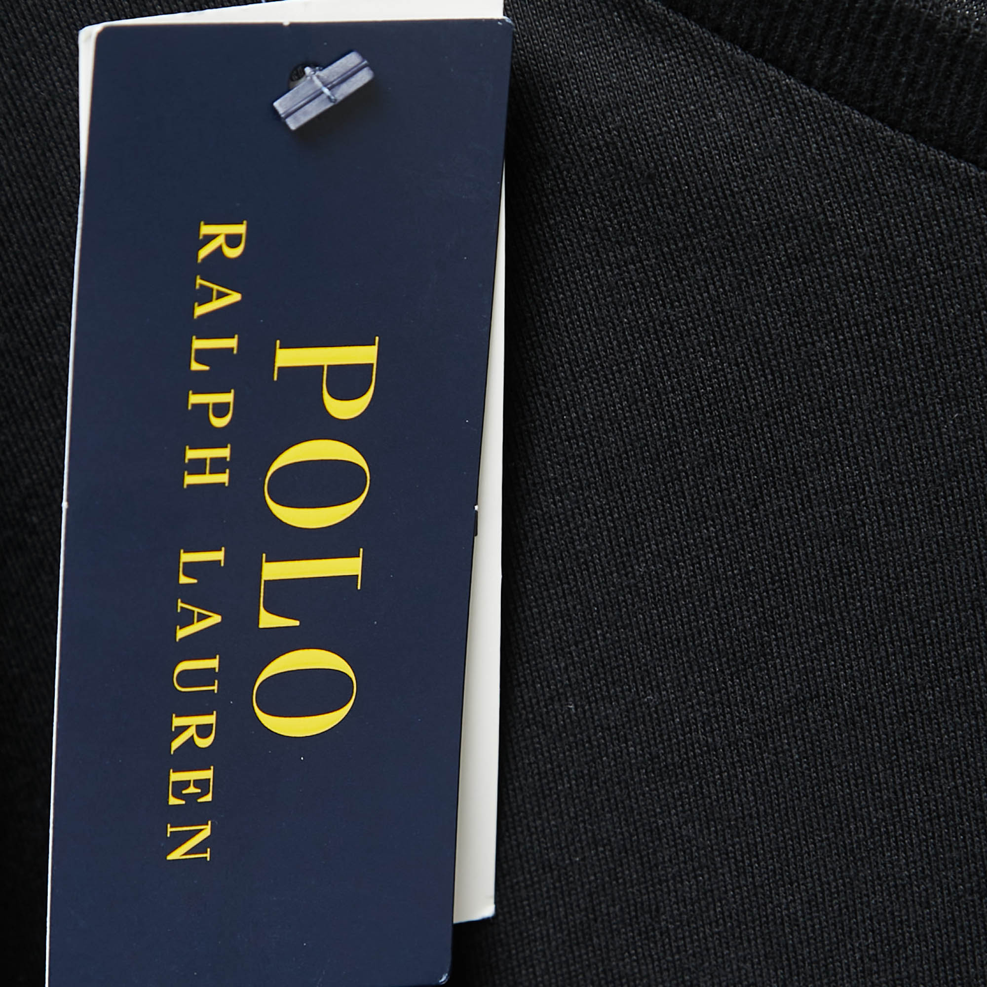 Polo Ralph Lauren Black Cotton Custom Slim Fit T-Shirt L