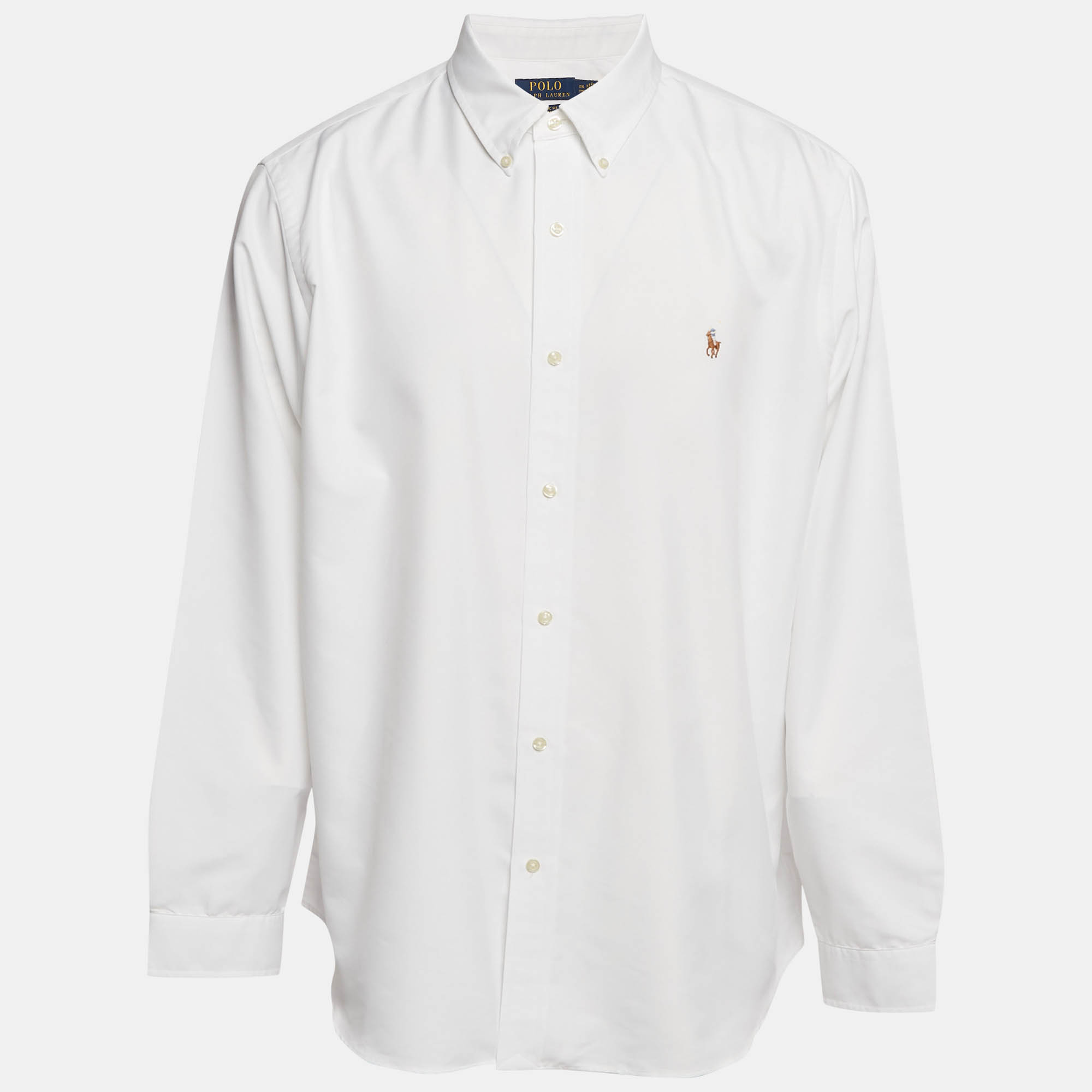Polo Ralph Lauren White Synthetic Button Front Long Sleeve Shirt XXL
Polo Ralph Lauren White Synthetic Button Front Long Sleeve Shirt XXL