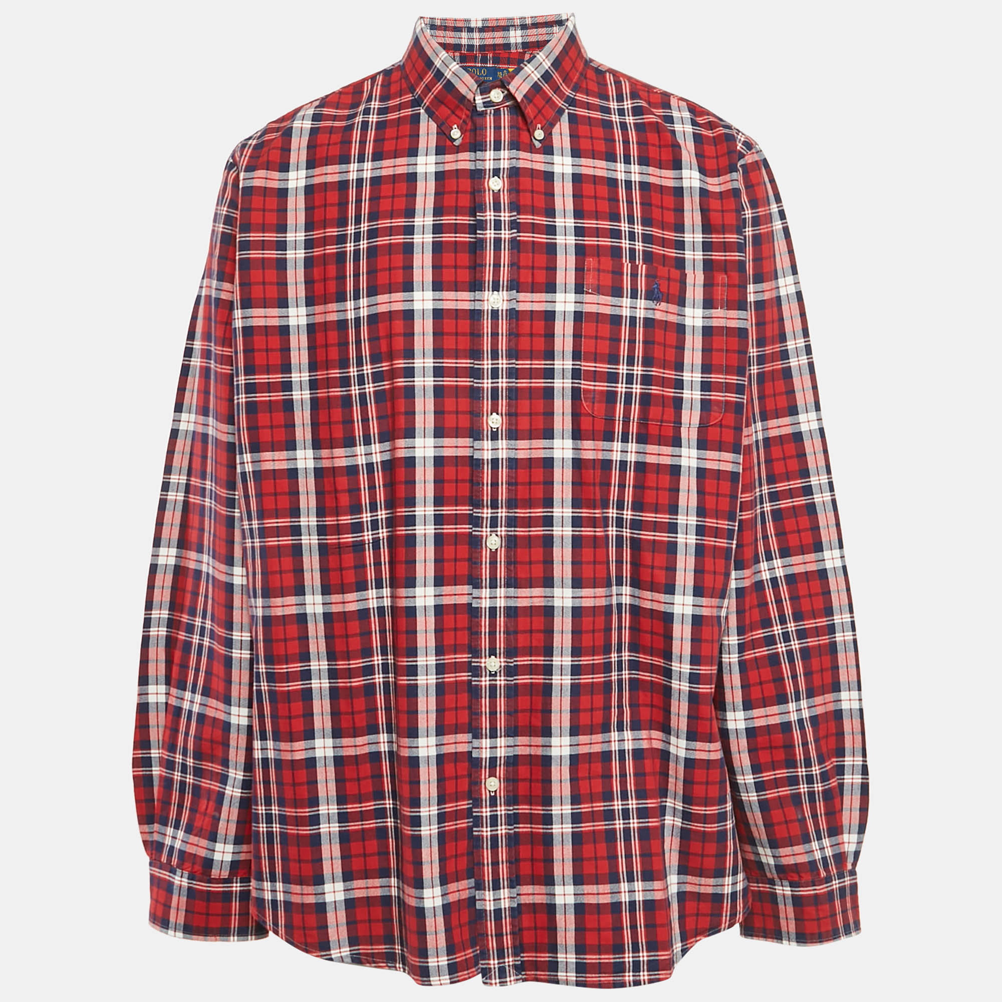 Polo Ralph Lauren Red Flannel Cotton Classic Fit Button Down Shirt XXL
Polo Ralph Lauren Red Flannel Cotton Classic Fit Button Down Shirt XXL