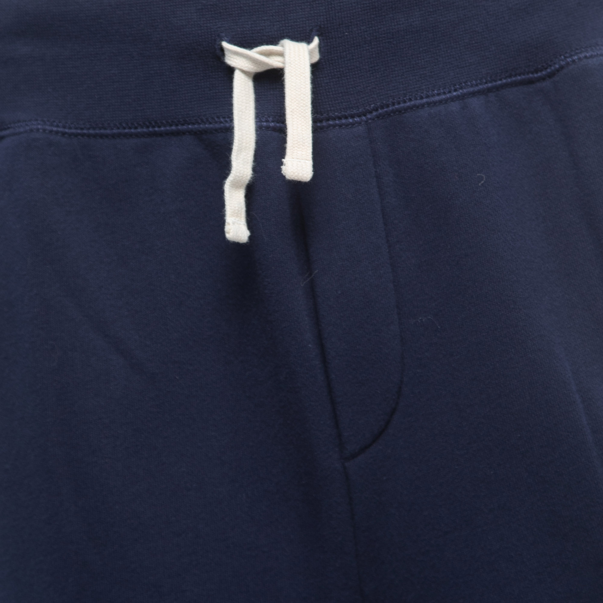 Polo Ralph Lauren Navy Blue Cotton Knit Joggers M