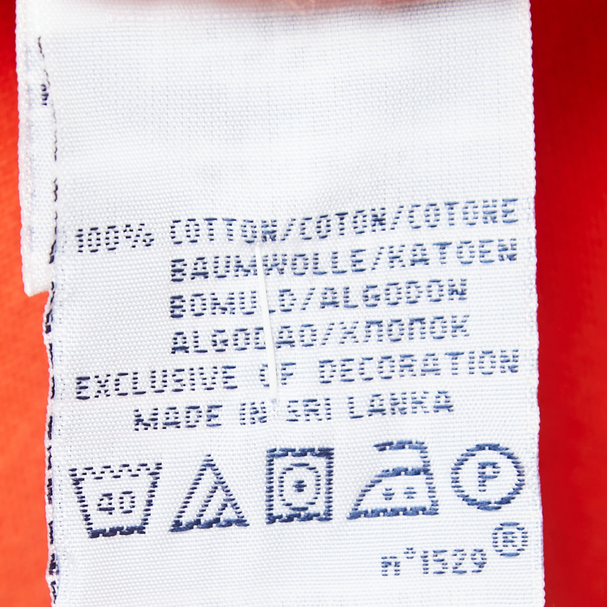 Polo Ralph Lauren Orange Logo Embroidered Cotton Knit Slim Fit Polo T-Shirt XL