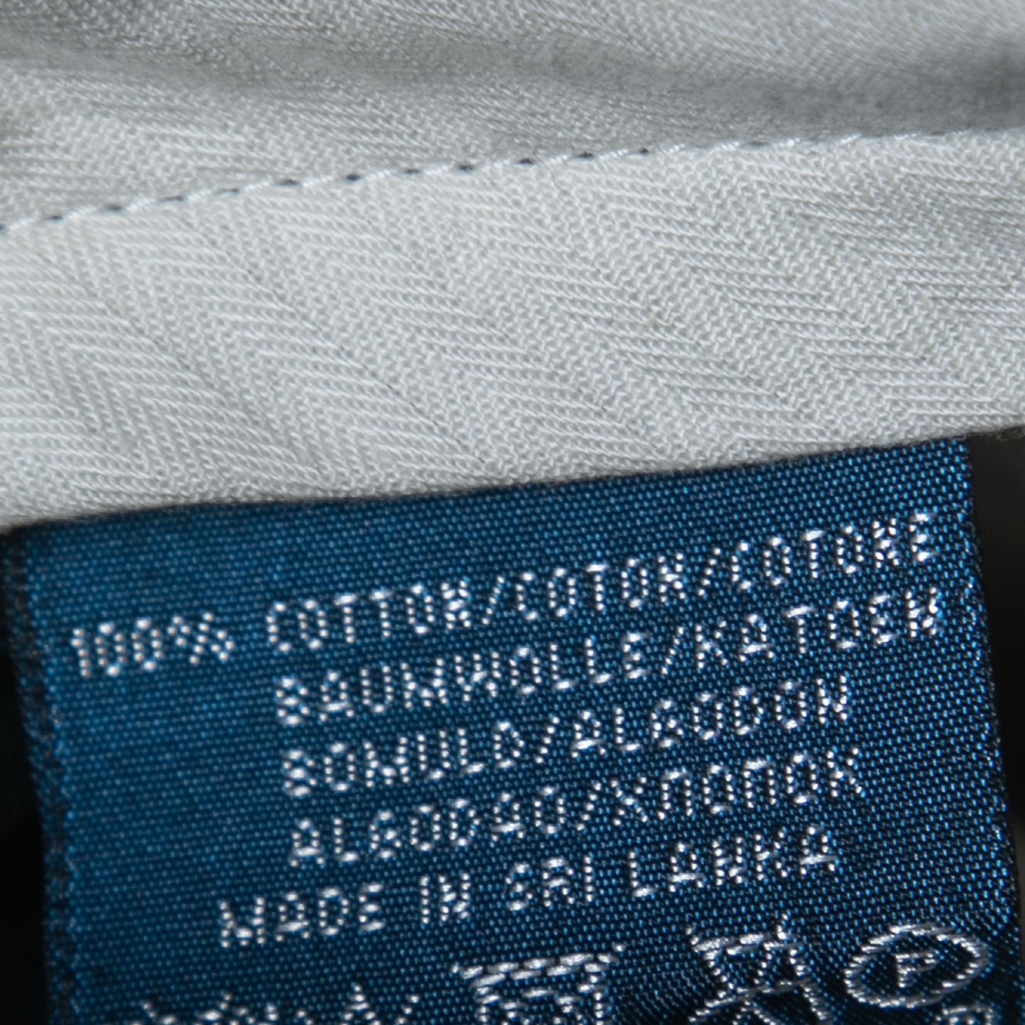 Polo Ralph Lauren Navy Blue Cotton Twill Trousers XL