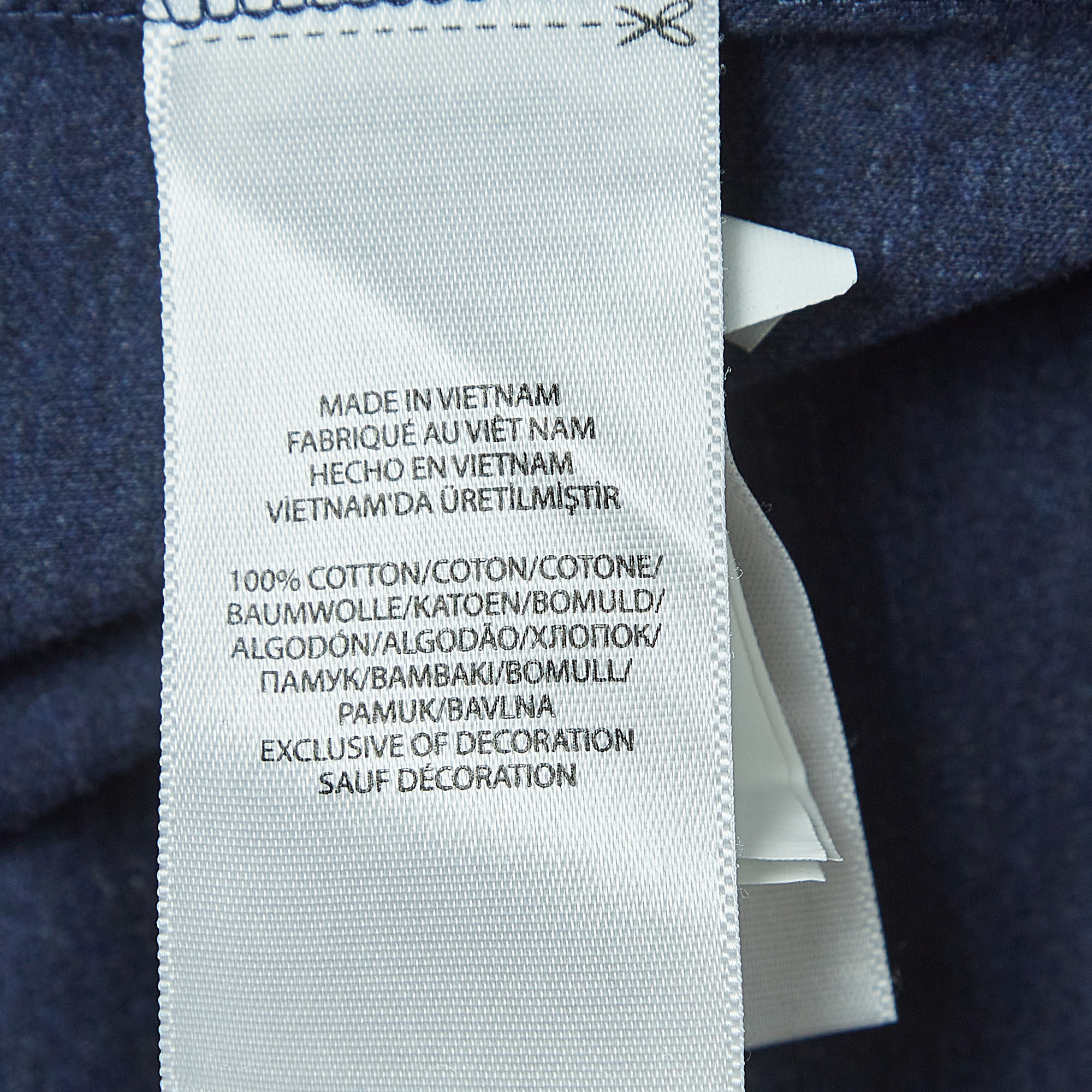 Polo Ralph Lauren Blue Cotton Long Sleeve Polo T-Shirt M