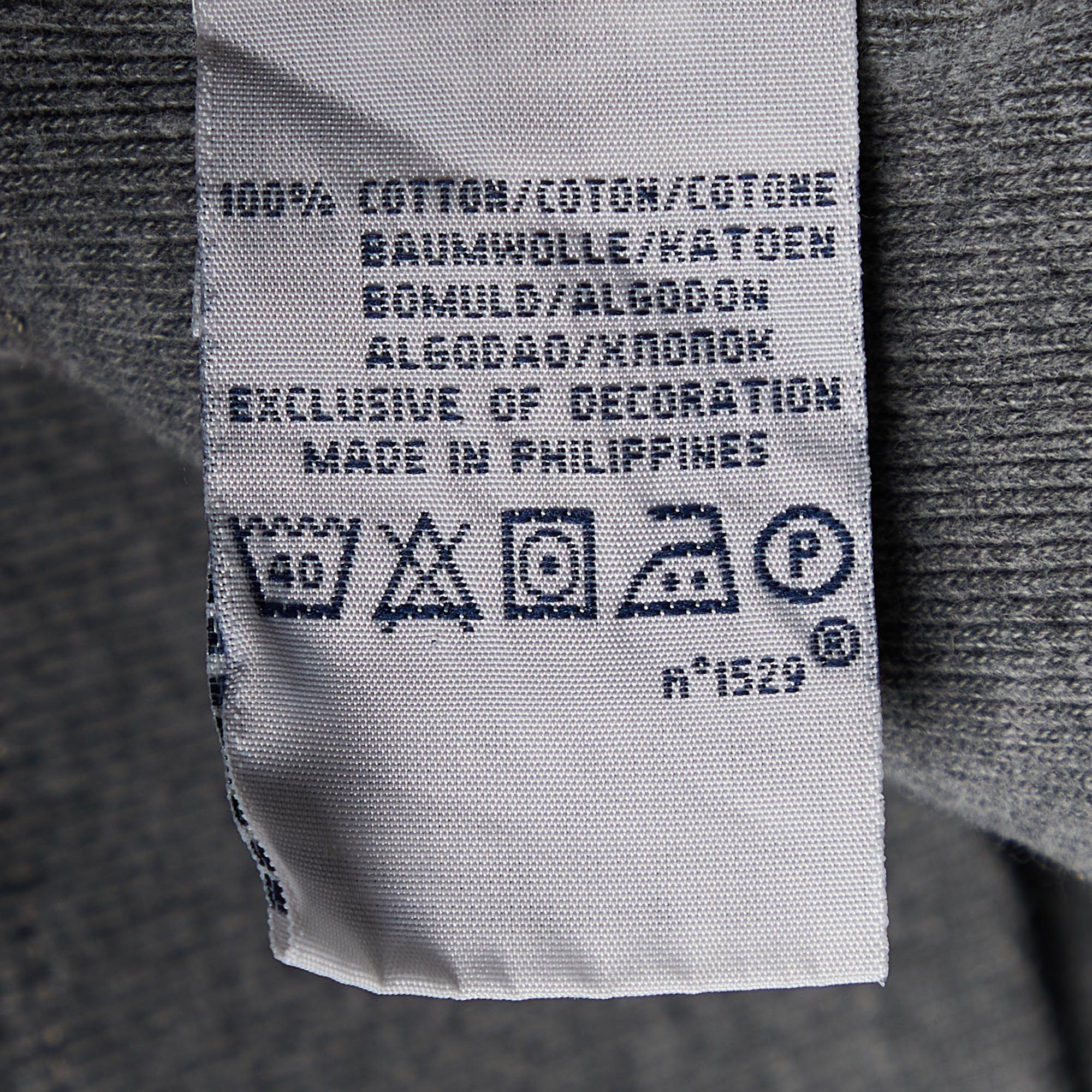 Polo Ralph Lauren Grey Cotton Knit Sweater XL