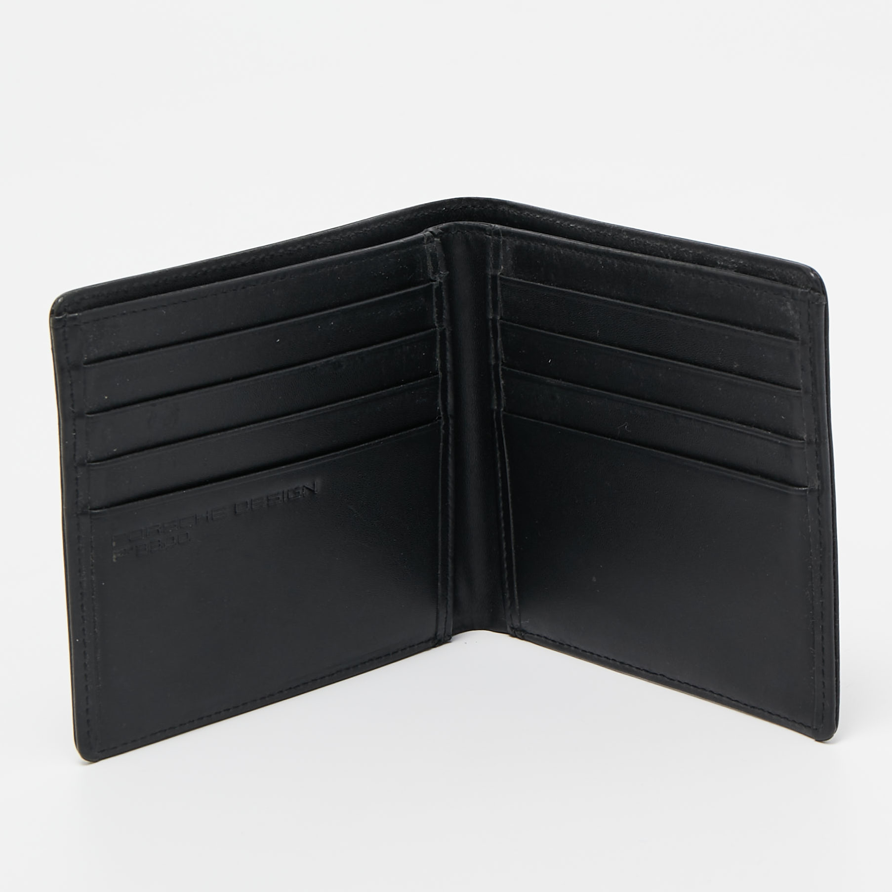 Porsche Design Black Leather P3300 Bifold Wallet