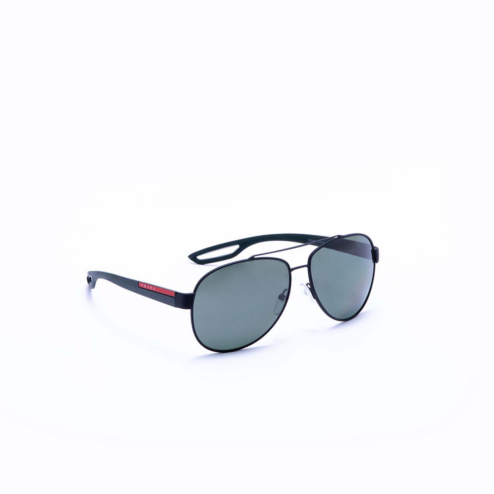 Prada Grey Aviator Sunglasses