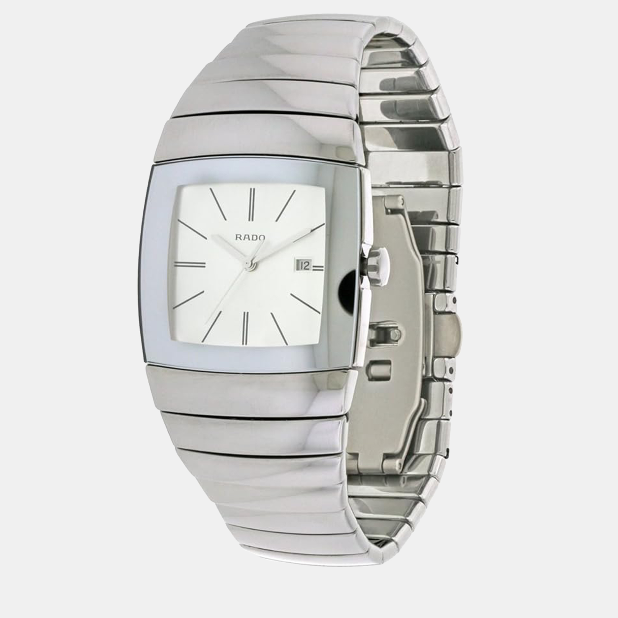 Rado silver ceramic watch 40 mm
