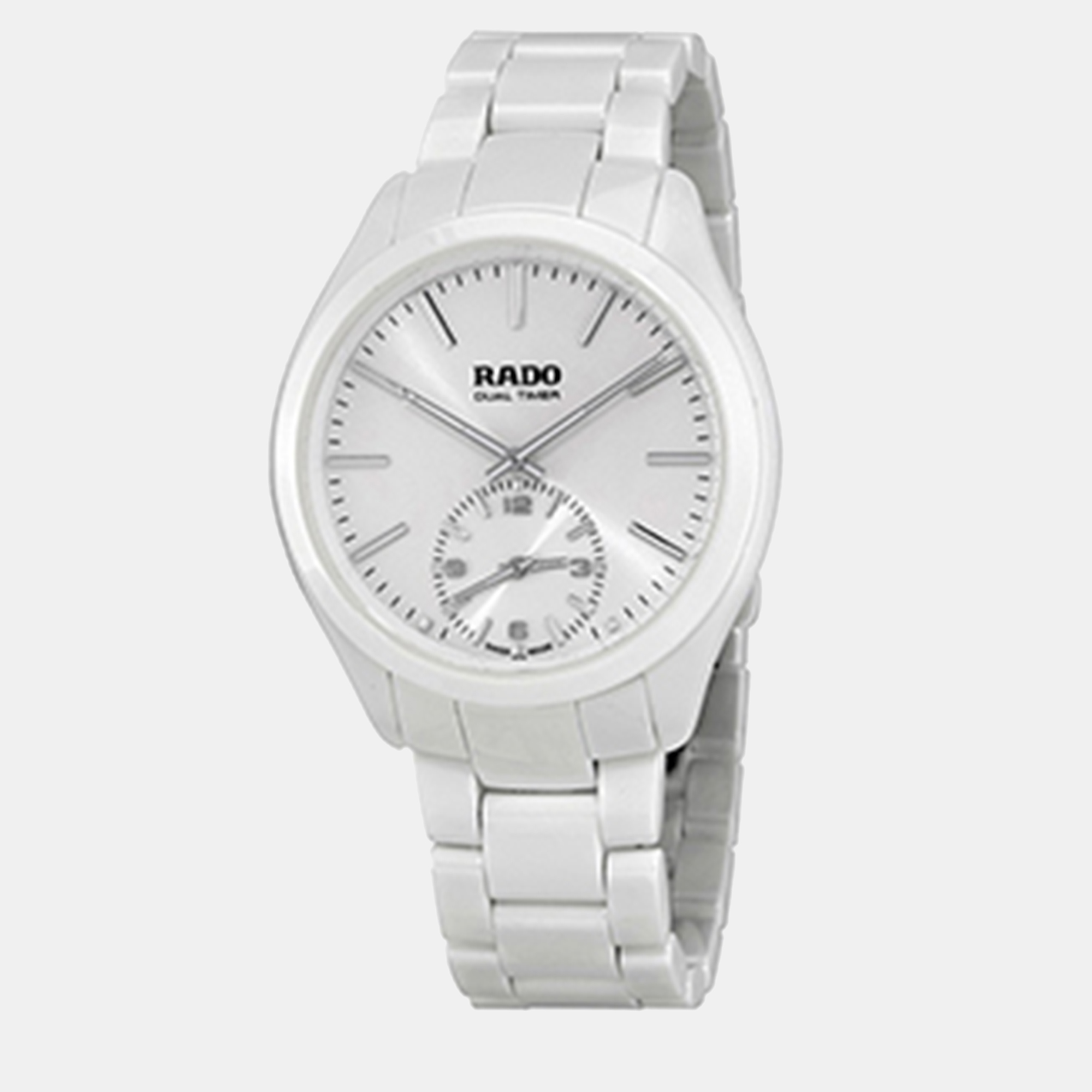 Rado white ceramic watch 42 mm