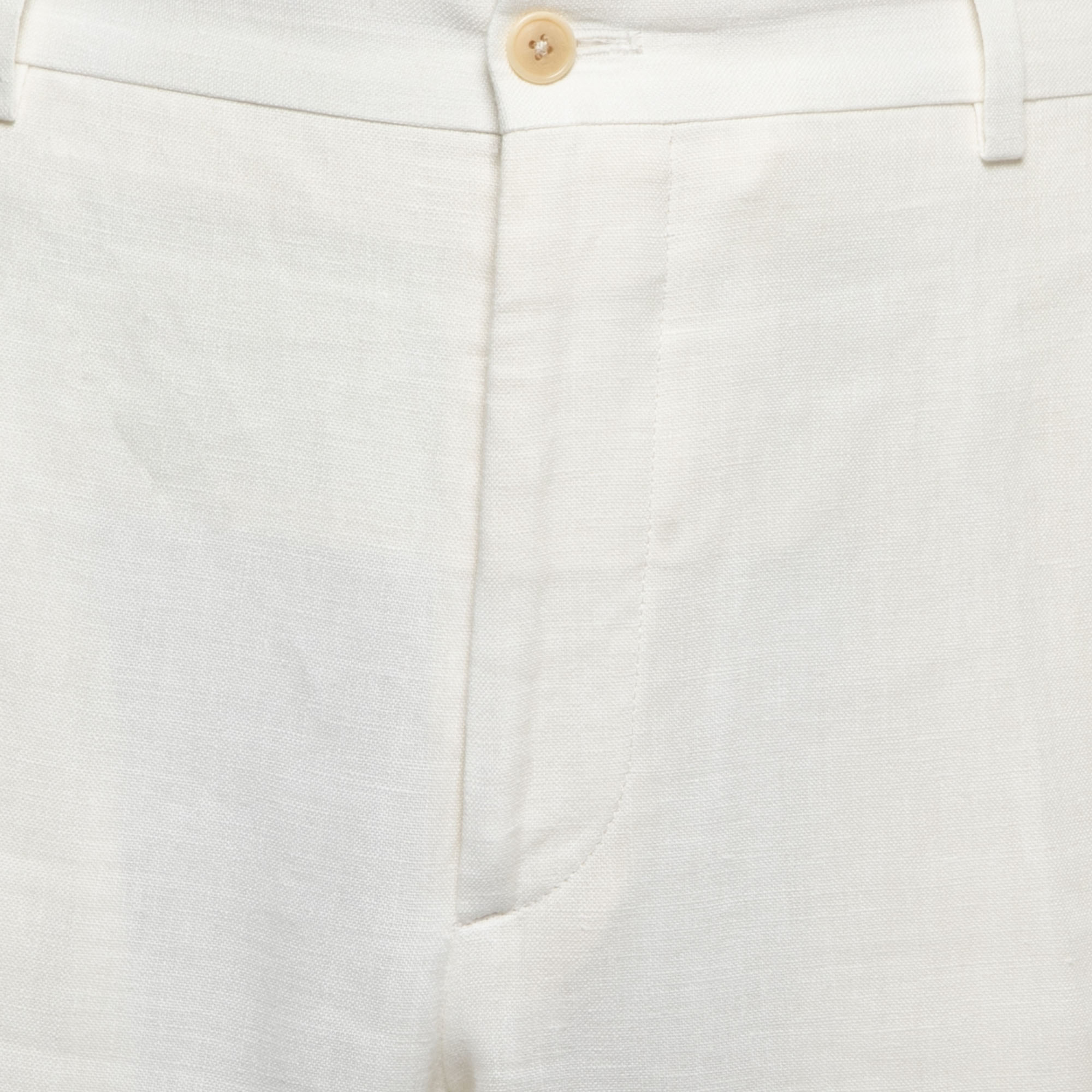 Ralph Lauren Cream Linen Trousers XL