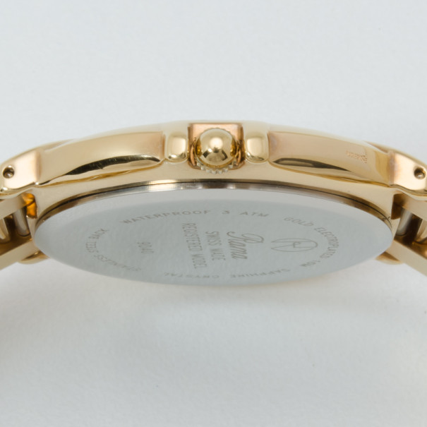 Rama Swiss Watch Gold Plated Unisex Wristwatch