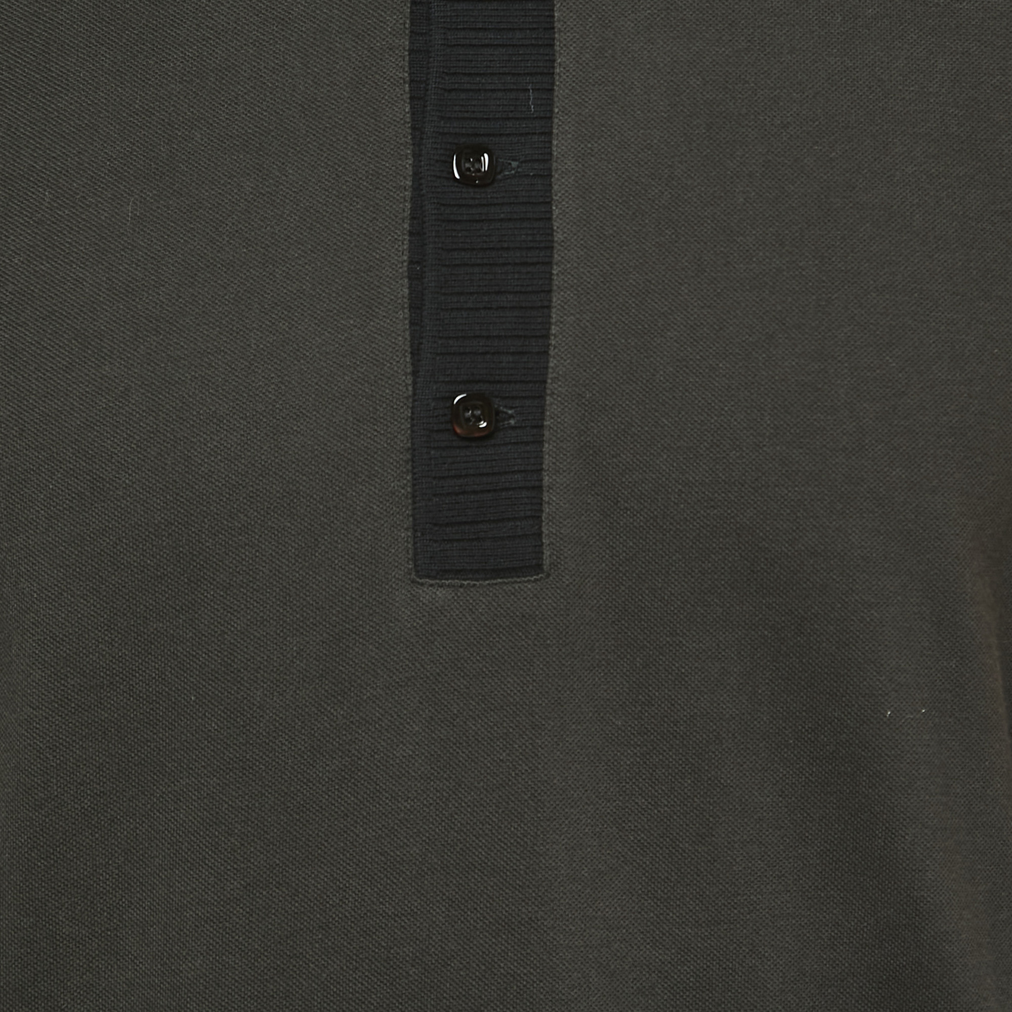 Roberto Cavalli Multicolor Patterned Cotton Polo T-Shirt 4XL