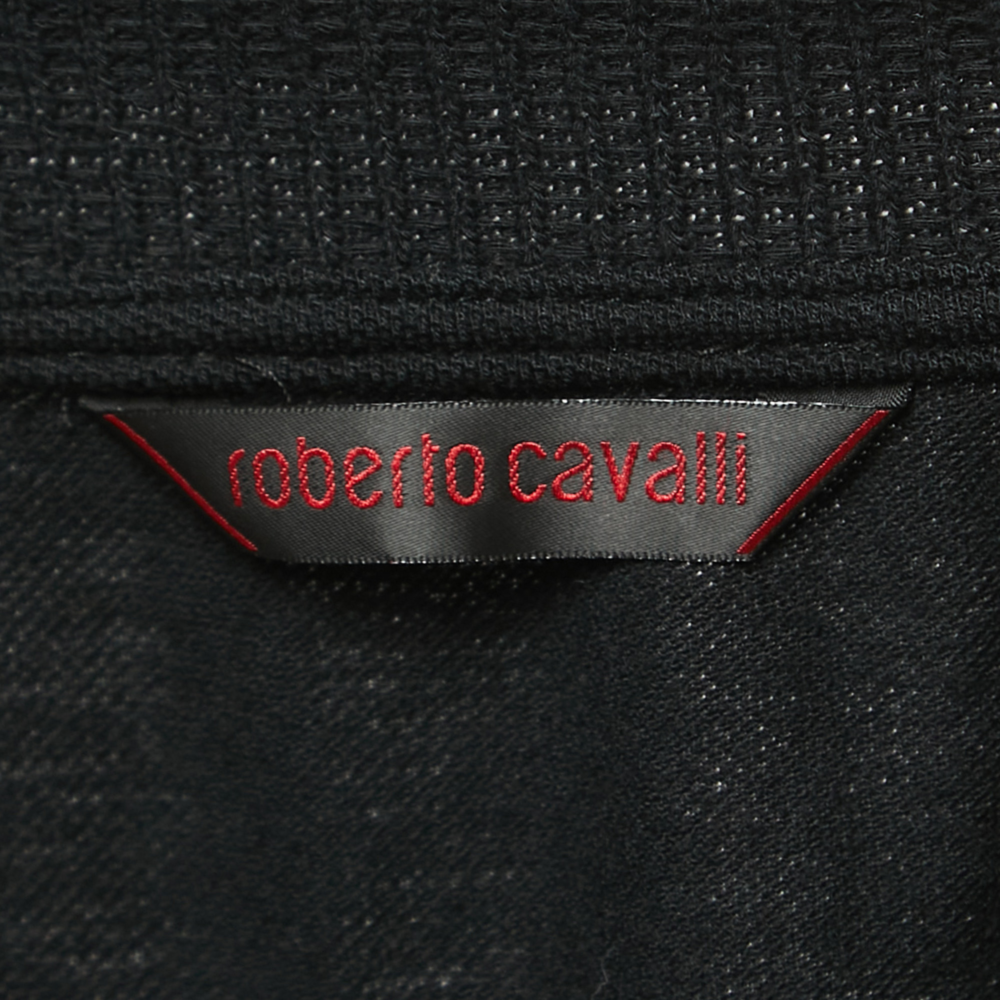 Roberto Cavalli Multicolor Patterned Cotton Polo T-Shirt 4XL