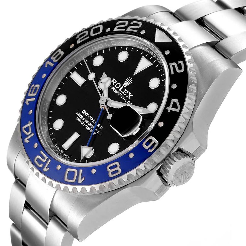 Rolex Black Stainless Steel GMT Master II 126710 Men's Wristwatch 40 MM
Rolex Black Stainless Steel GMT Master II 126710 Men's Wristwatch 40 MM