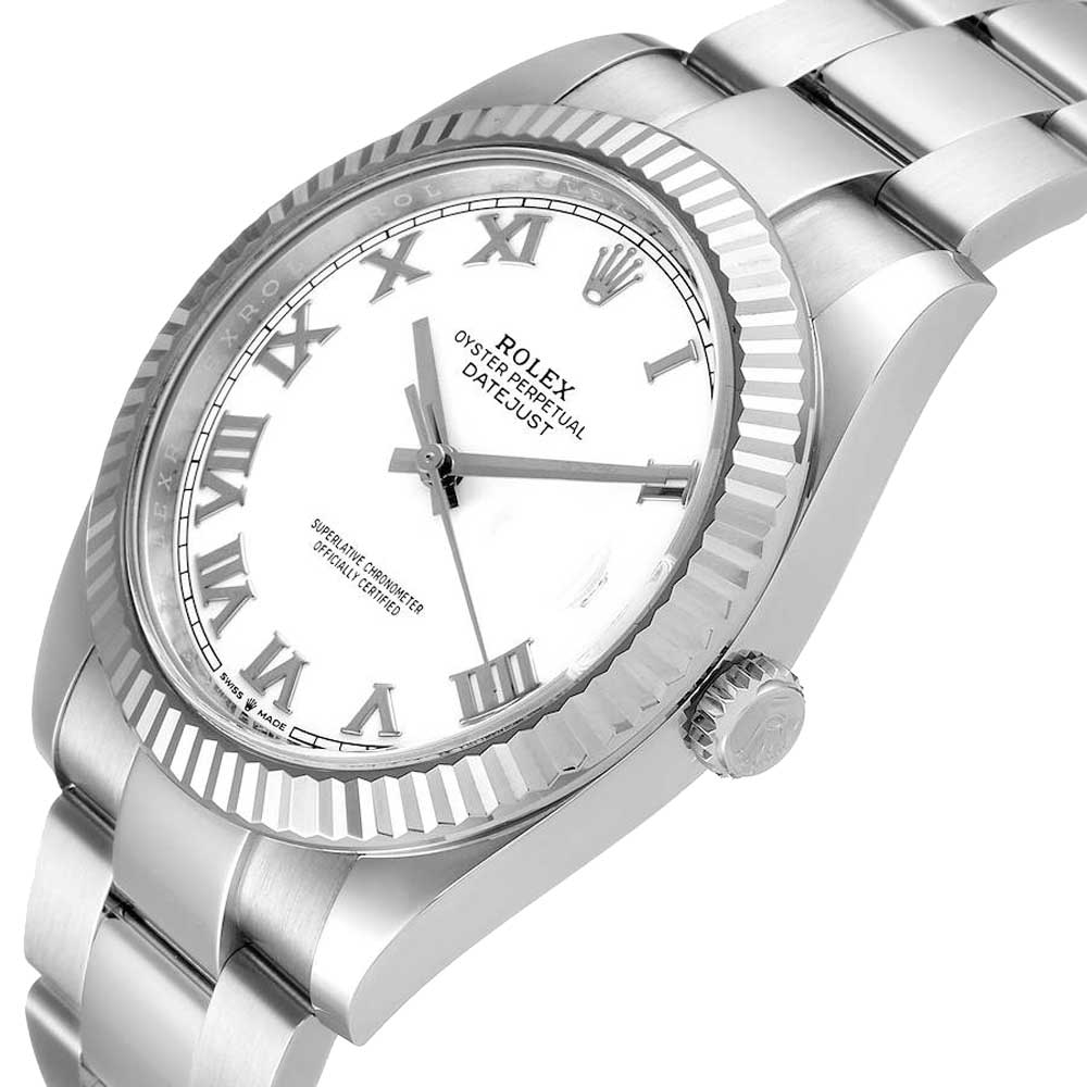 Rolex White 18K White Gold And Stainless Steel Datejust 126334 Men's Wristwatch 41 MM
Rolex White 18K White Gold And Stainless Steel Datejust 126334 Men's Wristwatch 41 MM