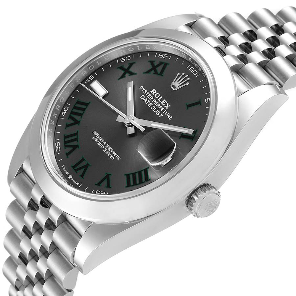 Rolex Grey Stainless Steel Datejust 126300 Men's Wristwatch 41 MM
Rolex Grey Stainless Steel Datejust 126300 Men's Wristwatch 41 MM