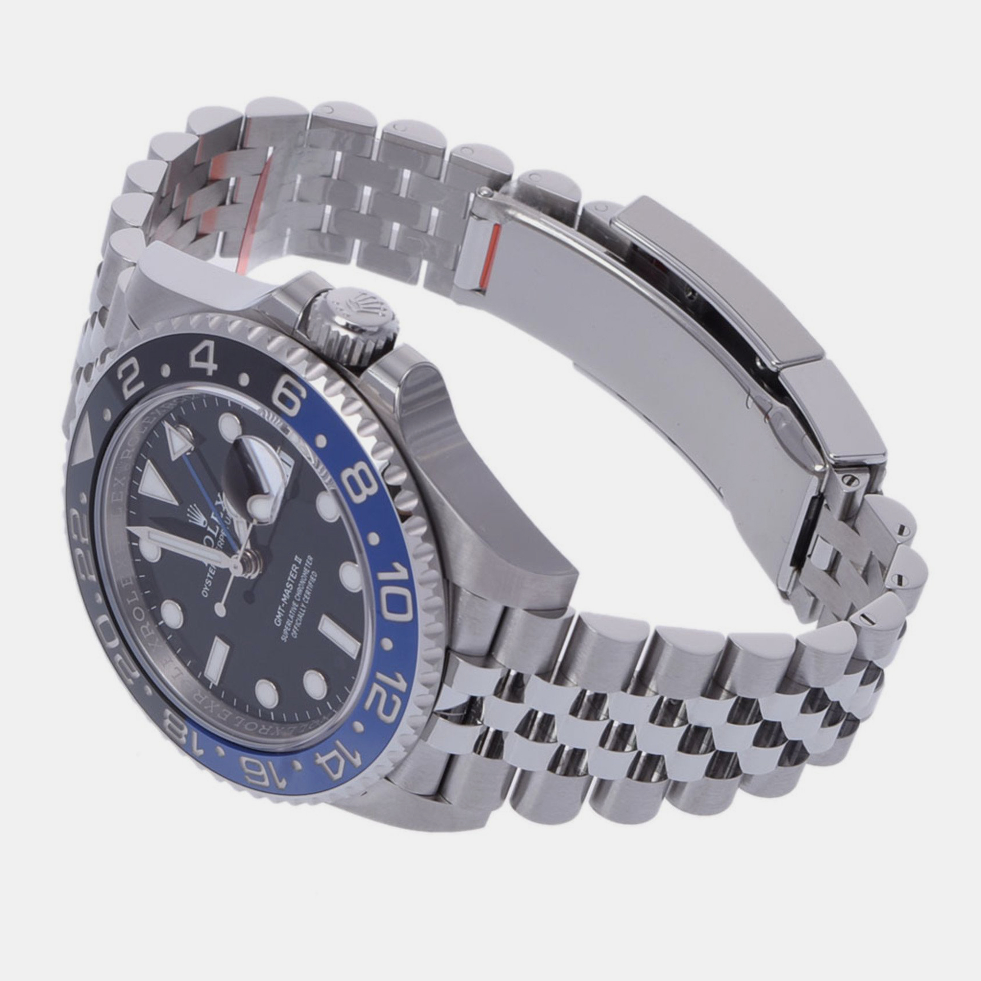 Rolex Black Stainless Steel GMT-Master II 126710BLNR Automatic Men's Wristwatch 40 Mm