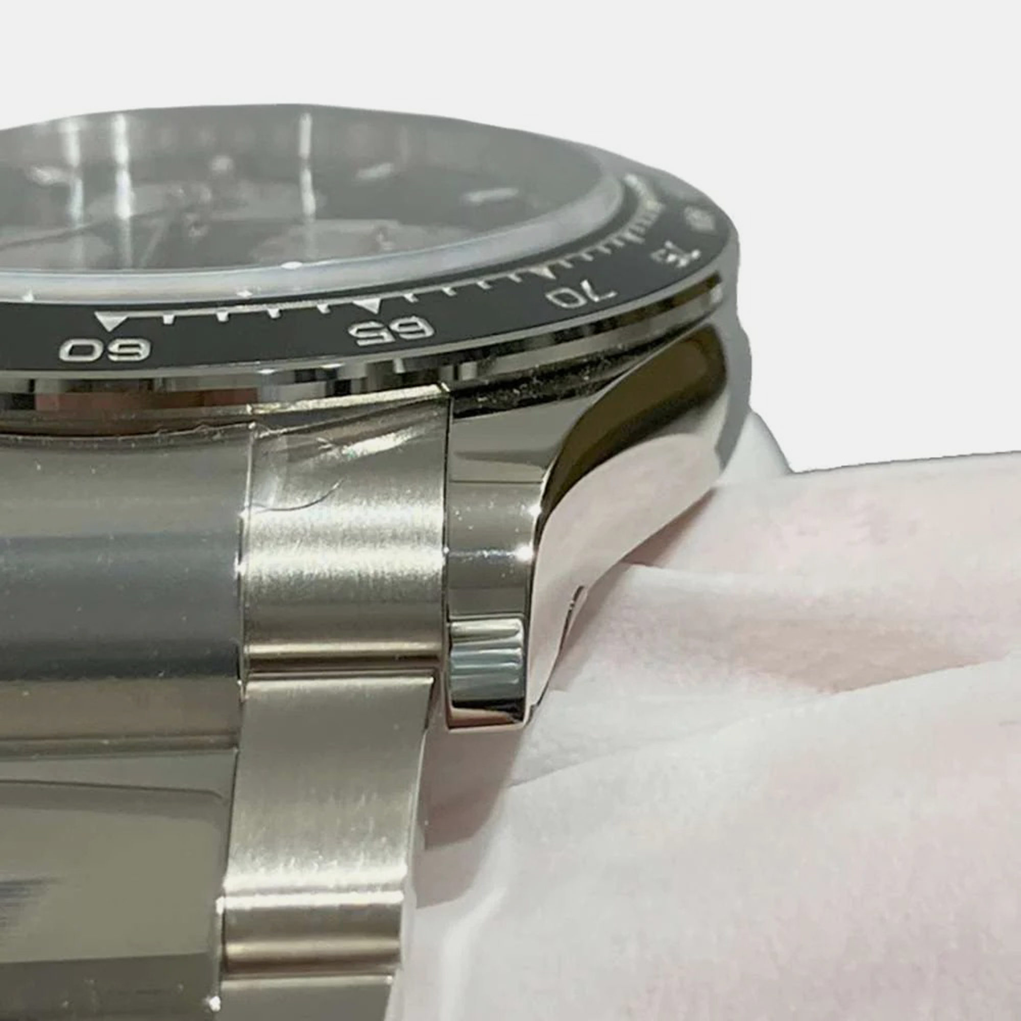 Rolex Black 18k White Gold Cosmograph Daytona 126529LN Automatic Men's Wristwatch 40 Mm