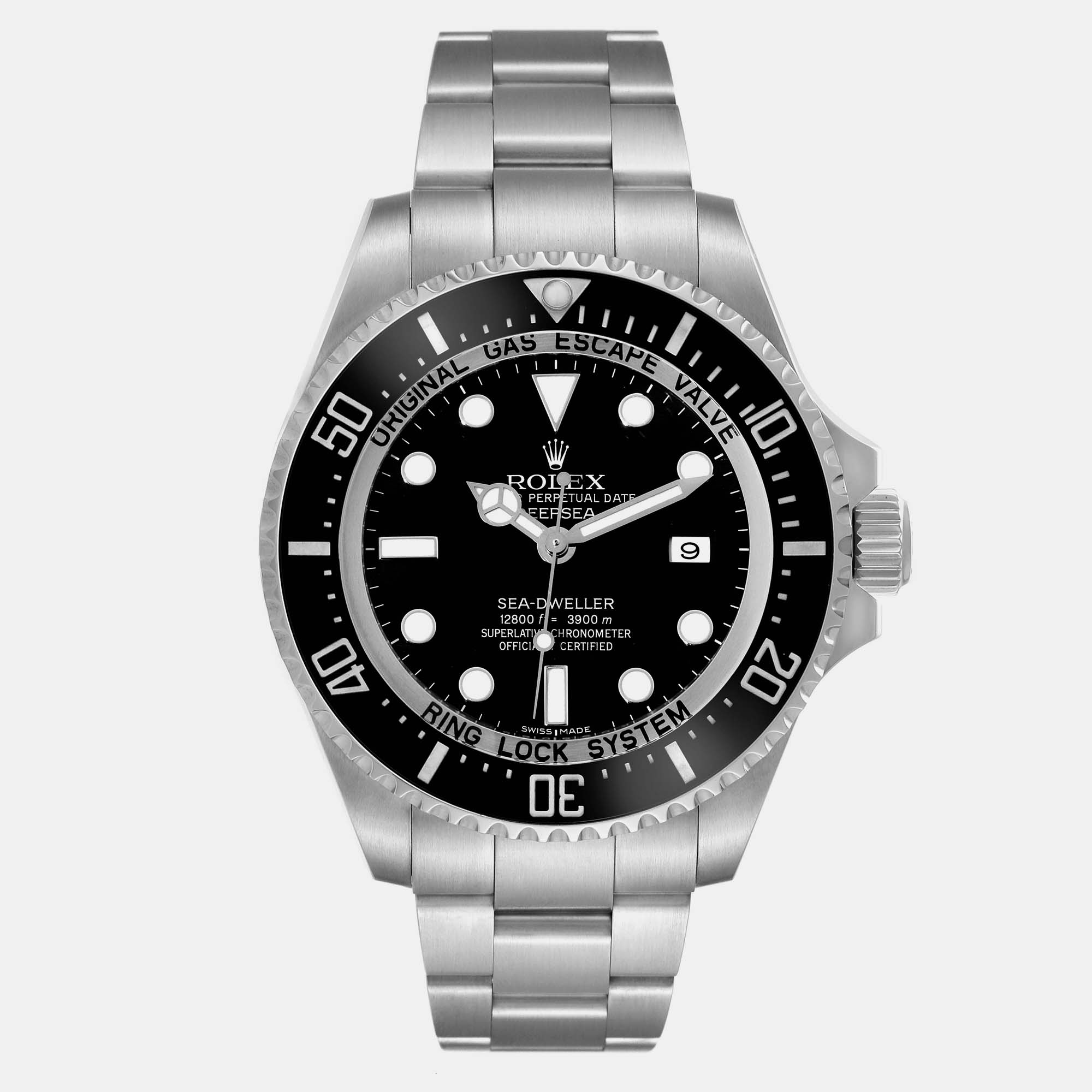 Rolex Seadweller Deepsea Ceramic Bezel Steel Men's Watch 44.0 mm, Black
Rolex Seadweller Deepsea Ceramic Bezel Steel Men's Watch 44.0 mm, Black