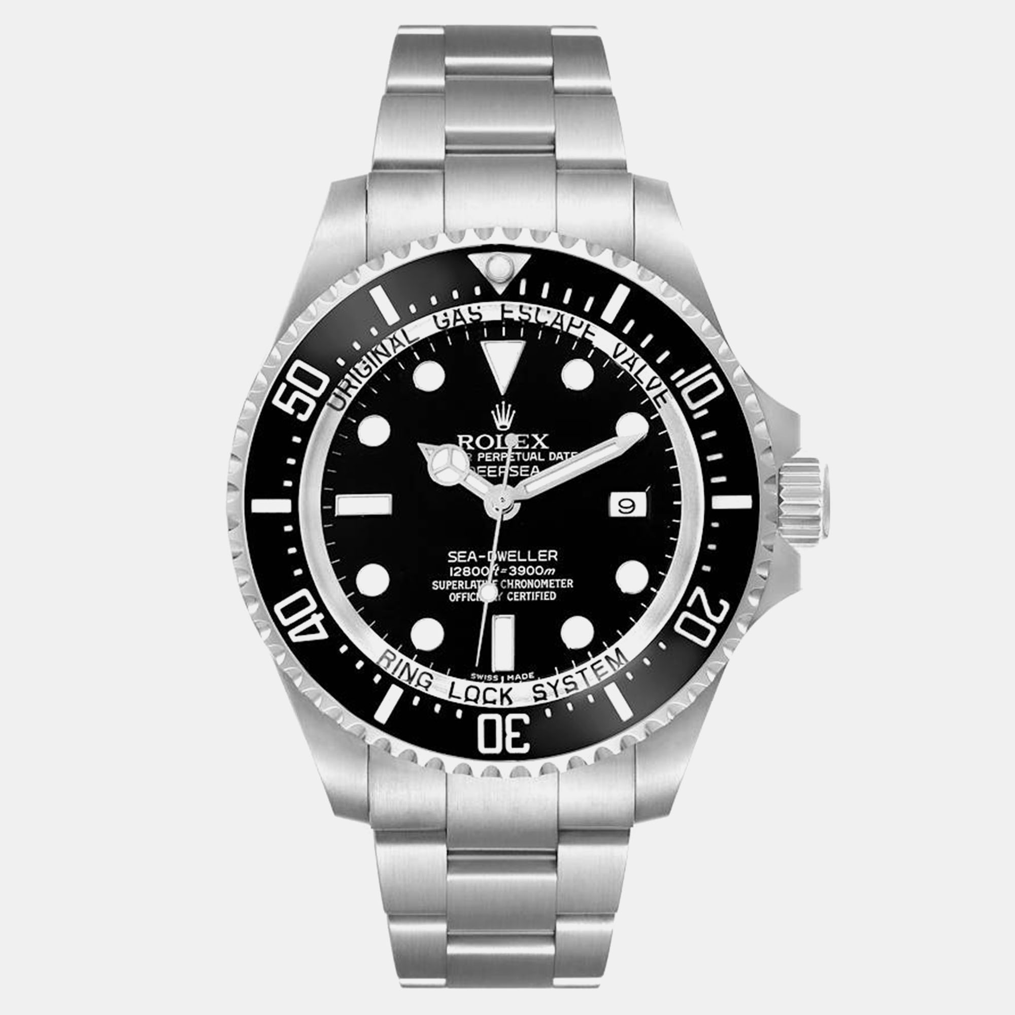 Rolex Seadweller Deepsea Ceramic Bezel Steel Men's Watch 44.0 mm, Black
Rolex Seadweller Deepsea Ceramic Bezel Steel Men's Watch 44.0 mm, Black