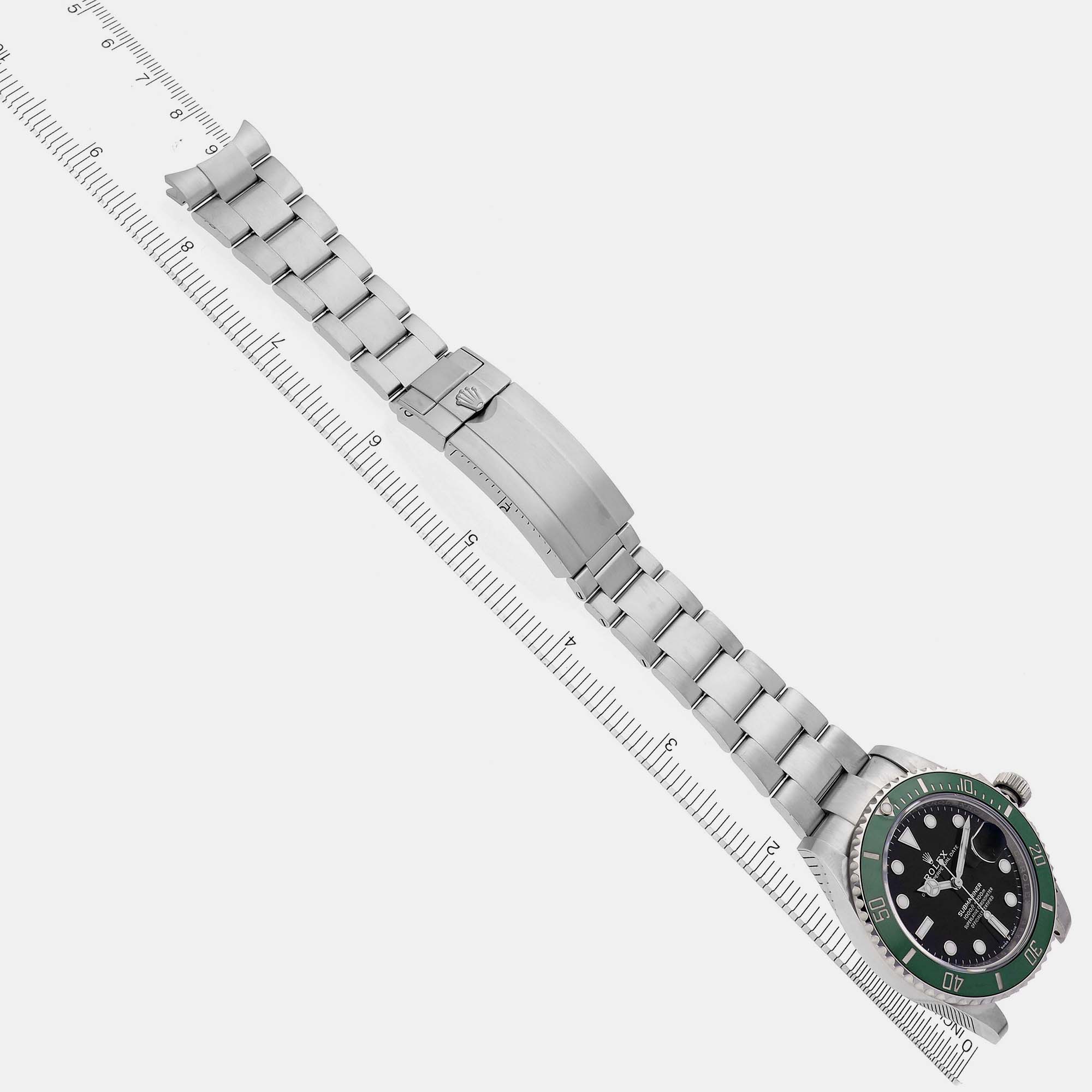 Rolex Submariner Starbucks Green Bezel Steel Men's Watch 41.0 Mm