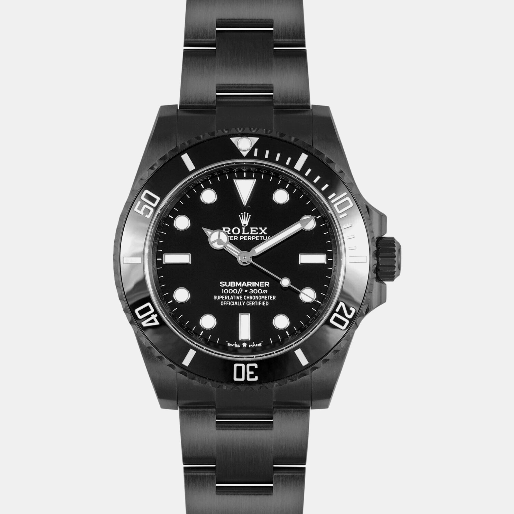 Rolex Submariner Ref. 124060 41mm Stainless Steel Black Dial