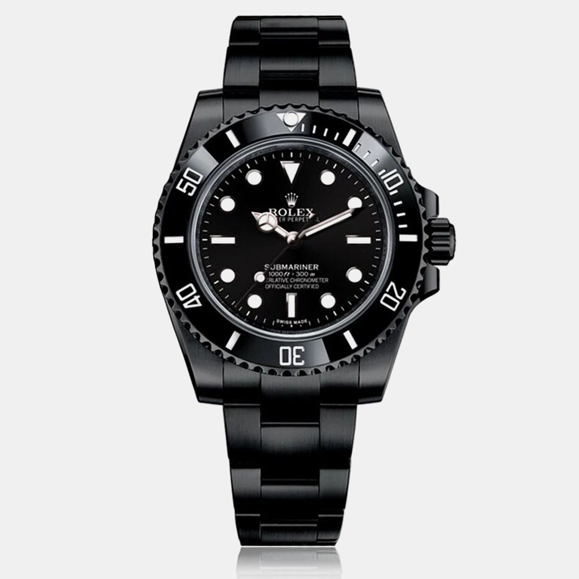 Rolex Submariner 114060 No Date Black Dial Stainless Steel 40mm