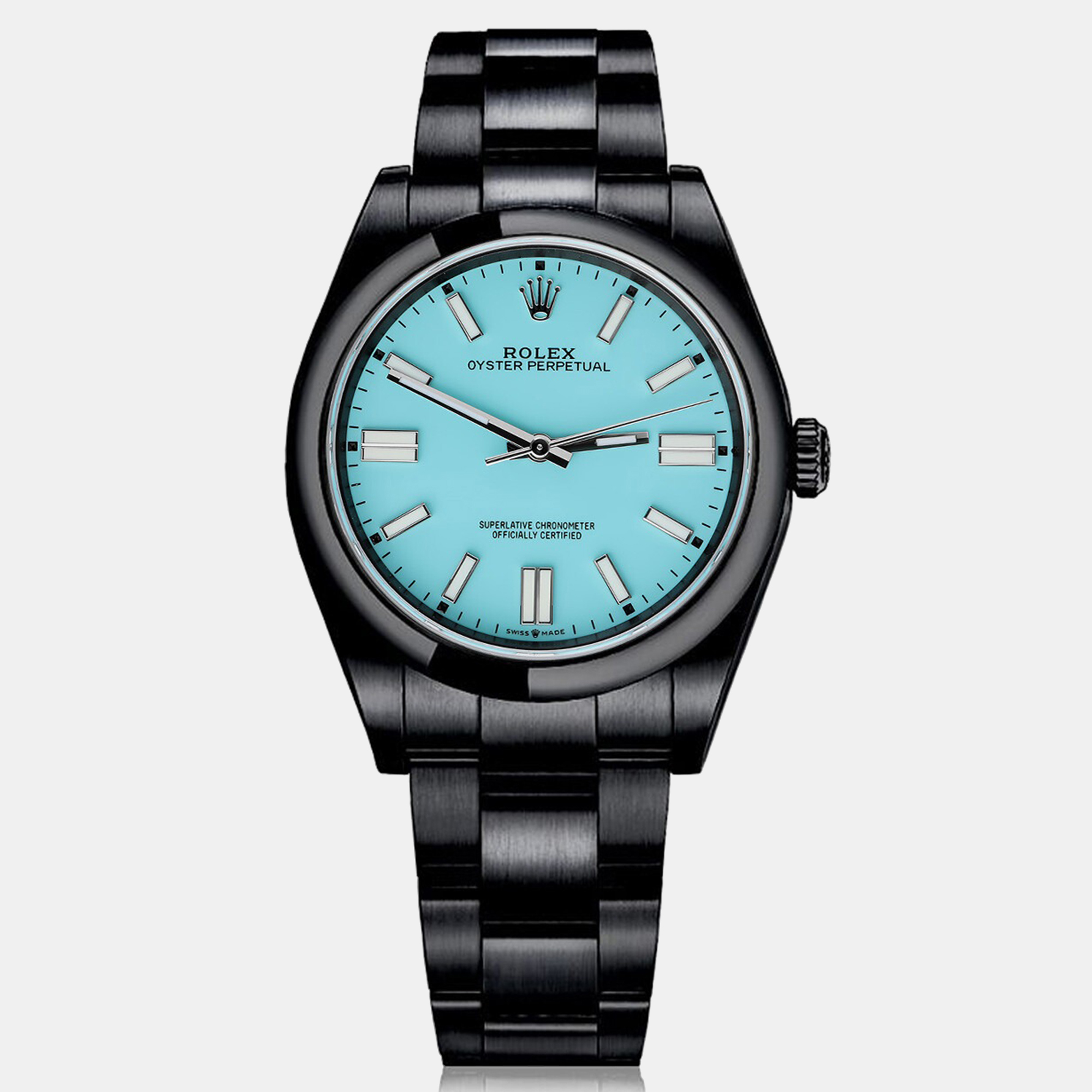 Rolex Oyster Perpetual 114300 Automatic Blue Stainless Steel Men's Wristwatch 39 mm
Rolex Oyster Perpetual 114300 Automatic Blue Stainless Steel Men's Wristwatch 39 mm