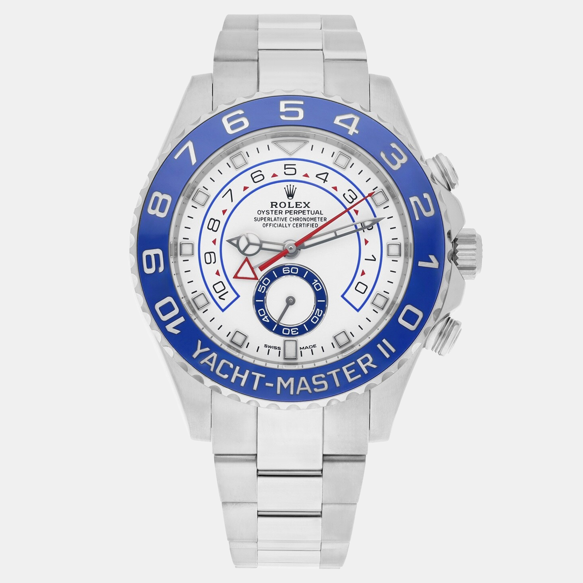 Rolex Yacht-Master II 116680 Automatic White Stainless Steel Men's Wristwatch 44 mm
Rolex Yacht-Master II 116680 Automatic White Stainless Steel Men's Wristwatch 44 mm