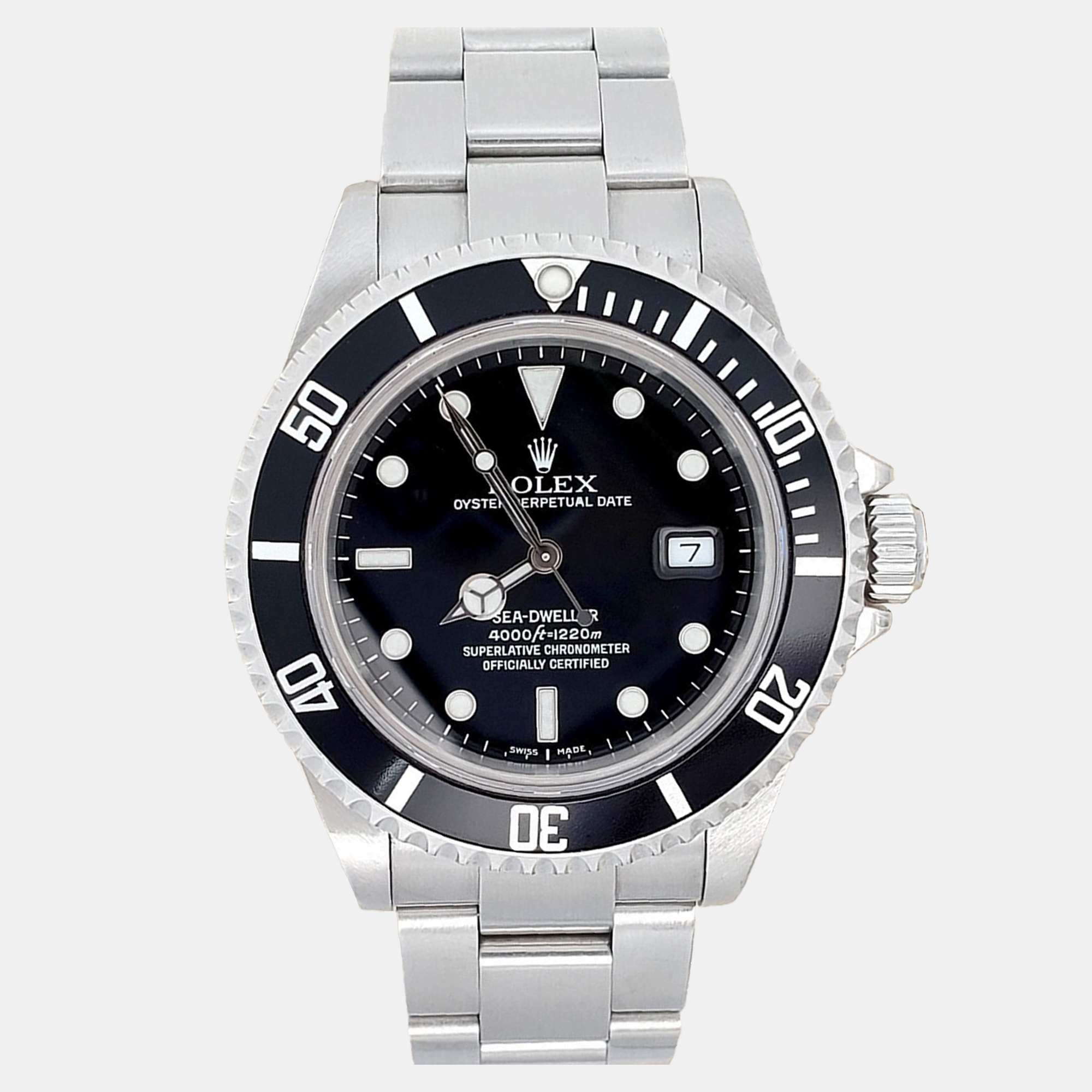 Rolex Sea-Dweller 16600 | Black Dial — Saturation Dive Watch