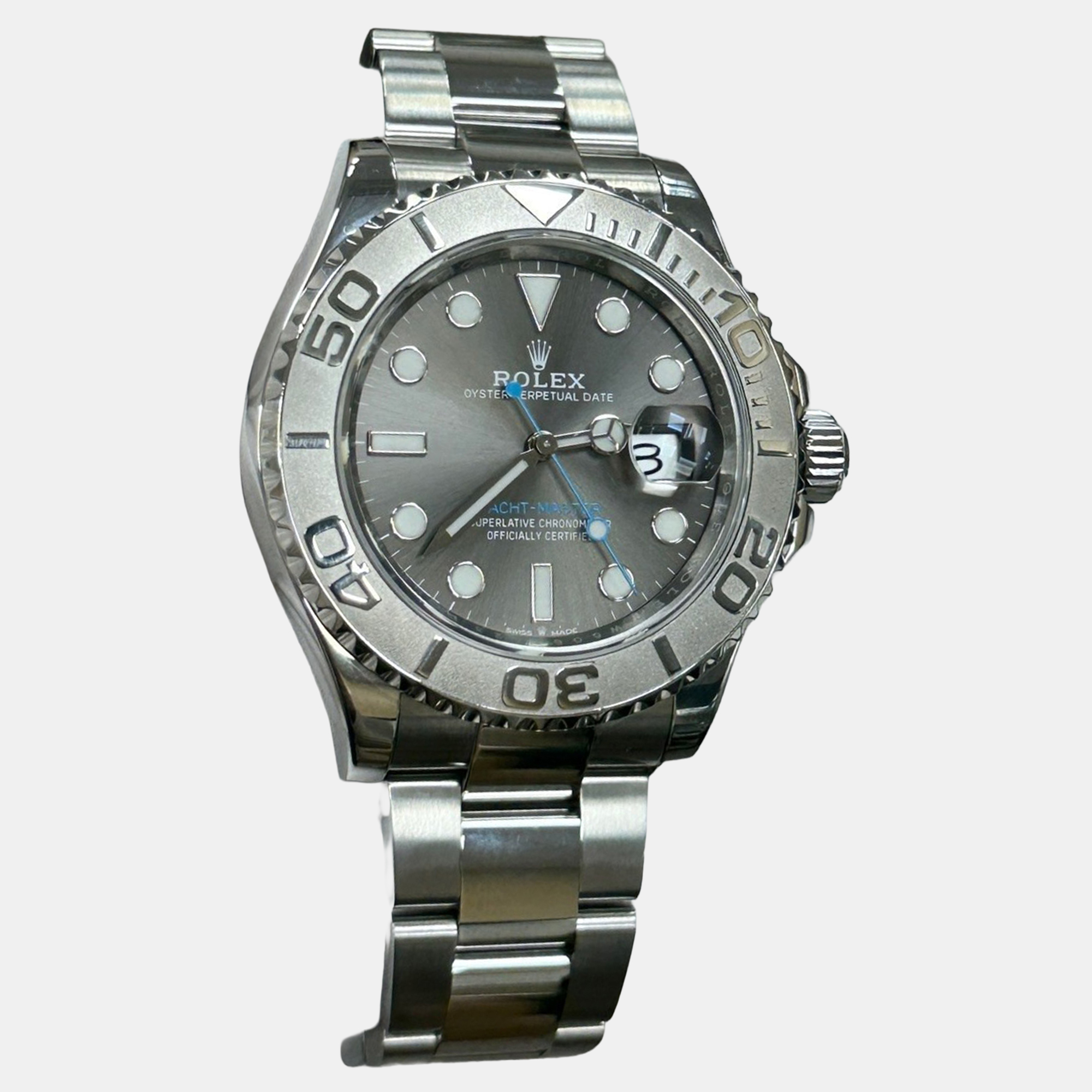 Rolex Yacht Master 126622 Automatic Slate Platinum Stainless Steel Men's Wristwatch 40 mm, Grey
Rolex Yacht Master 126622 Automatic Slate Platinum Stainless Steel Men's Wristwatch 40 mm, Grey
