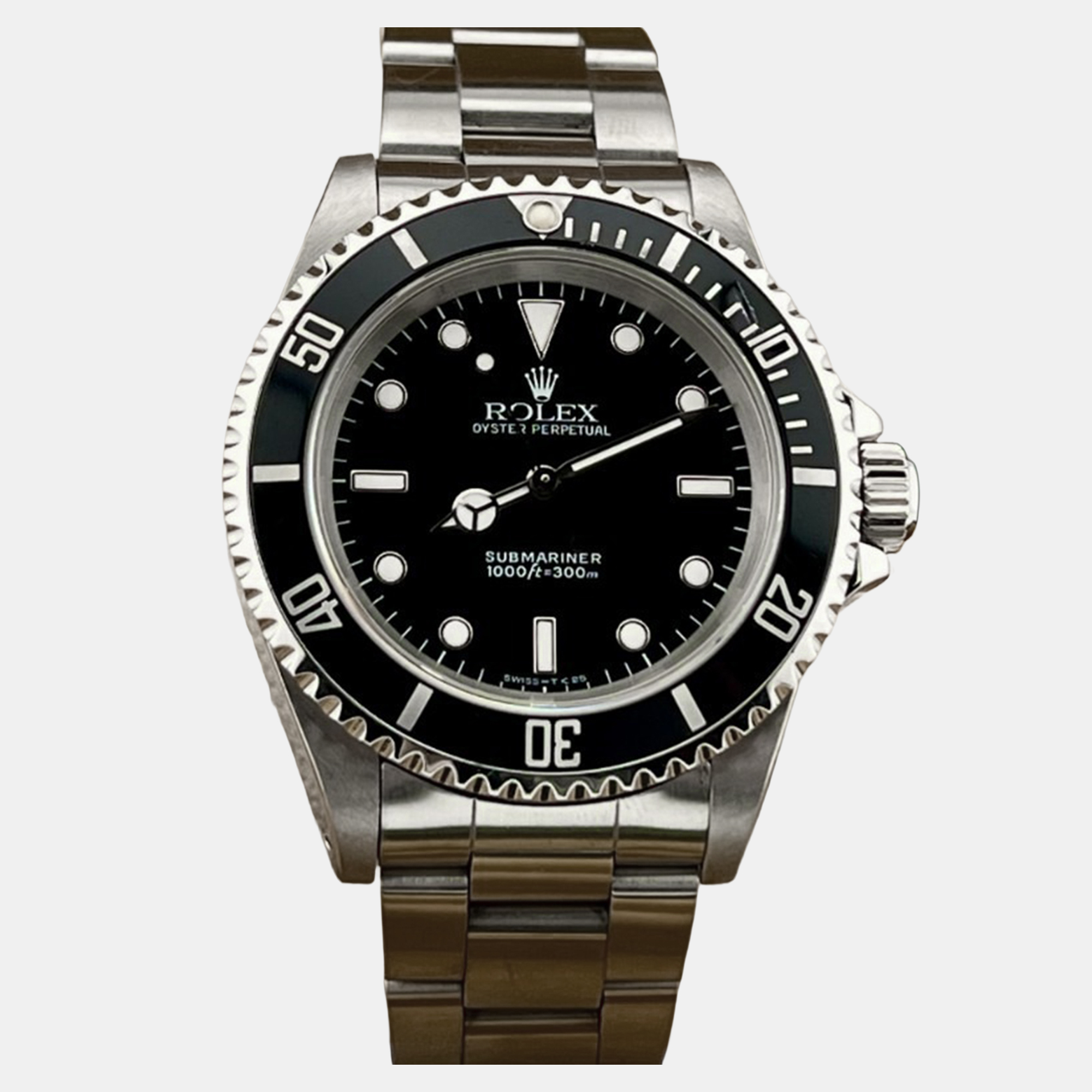 Rolex Submariner No Date 14060 Automatic Black Stainless Steel Men's Wristwatch 
Rolex Submariner No Date 14060 Automatic Black Stainless Steel Men's Wristwatch