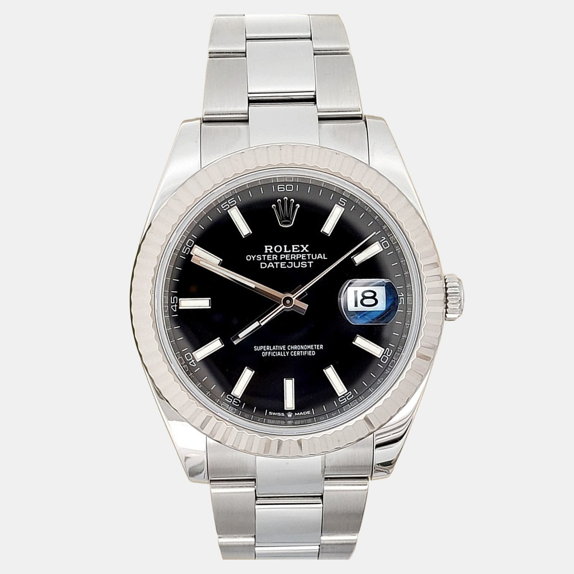 Rolex Datejust 126334 Automatic Black Stainless Steel Men's Wristwatch 41 mm
Rolex Datejust 126334 Automatic Black Stainless Steel Men's Wristwatch 41 mm