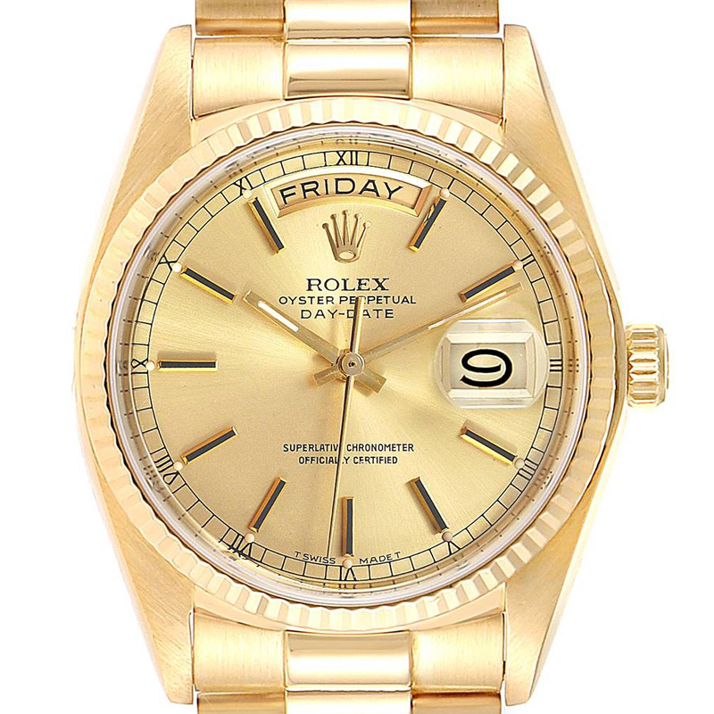 Rolex Champagne, Gold
Rolex Champagne, Gold