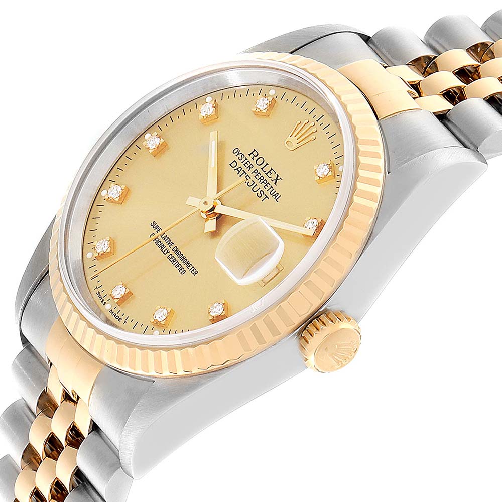 Rolex Champagne Diamonds, Gold
Rolex Champagne Diamonds, Gold