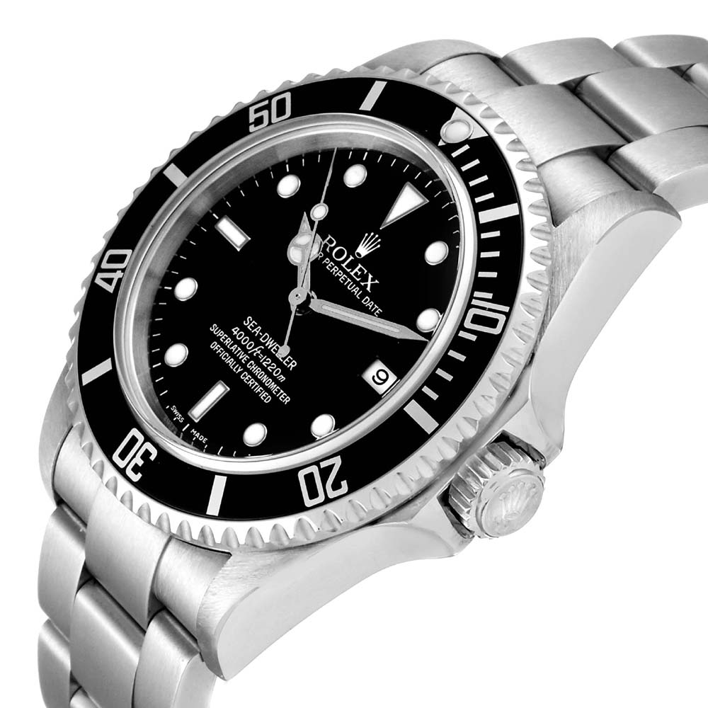 Rolex Black Stainless Steel Seadweller Automatic 16600 Men's Wristwatch 40 MM
Rolex Black Stainless Steel Seadweller Automatic 16600 Men's Wristwatch 40 MM