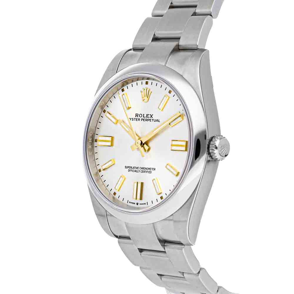 Rolex Silver Stainless Steel Oyster Perpetual 124300 Men's Wristwatch 41 MM
Rolex Silver Stainless Steel Oyster Perpetual 124300 Men's Wristwatch 41 MM