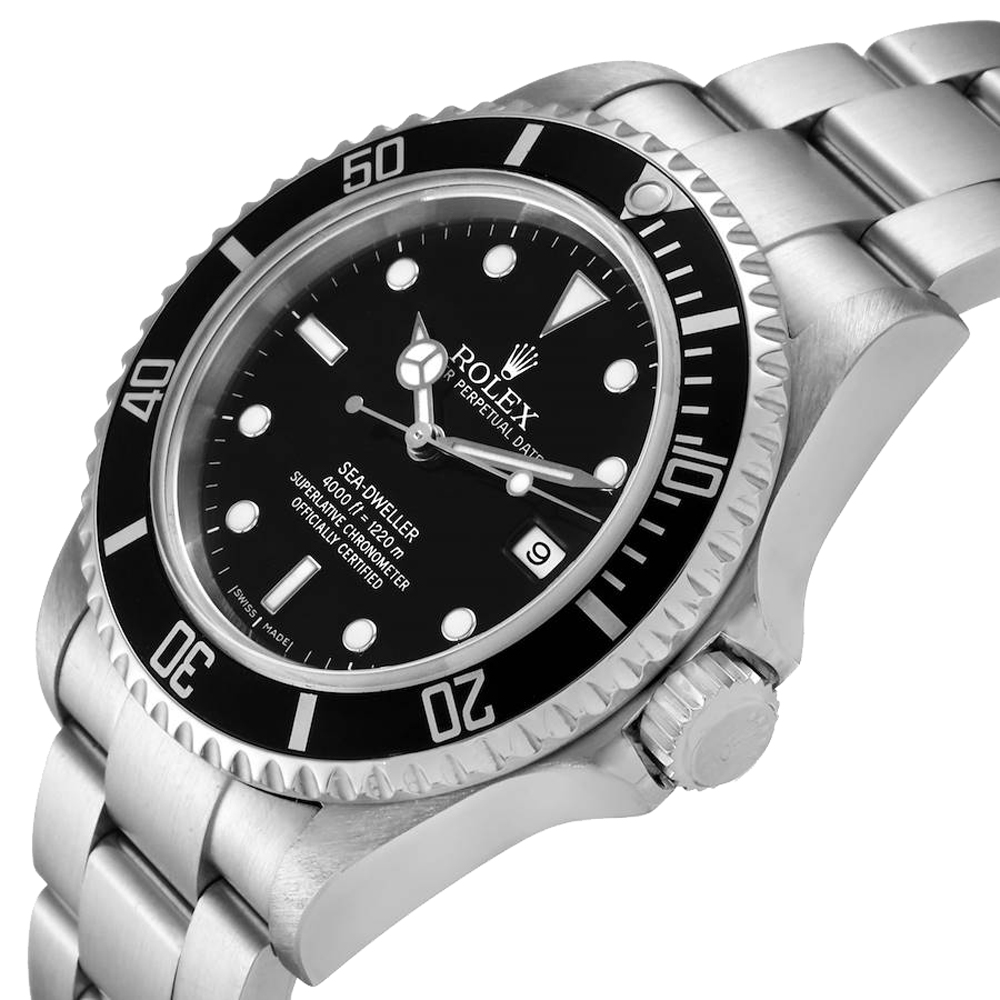 Rolex Black Stainless Steel Seadweller Automatic 16600 Men's Wristwatch 40 MM
Rolex Black Stainless Steel Seadweller Automatic 16600 Men's Wristwatch 40 MM